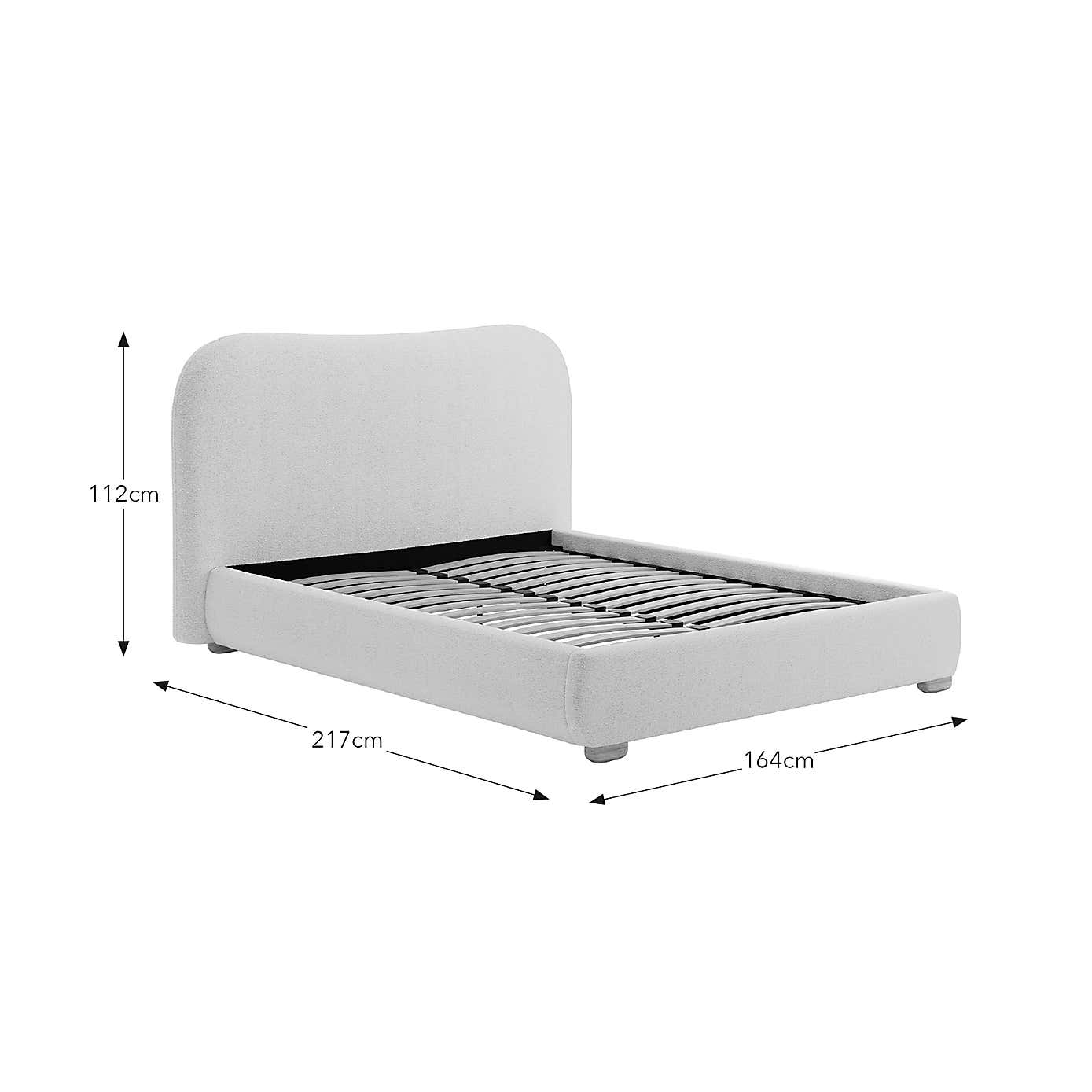 Squidge Upholstered Bed Frame