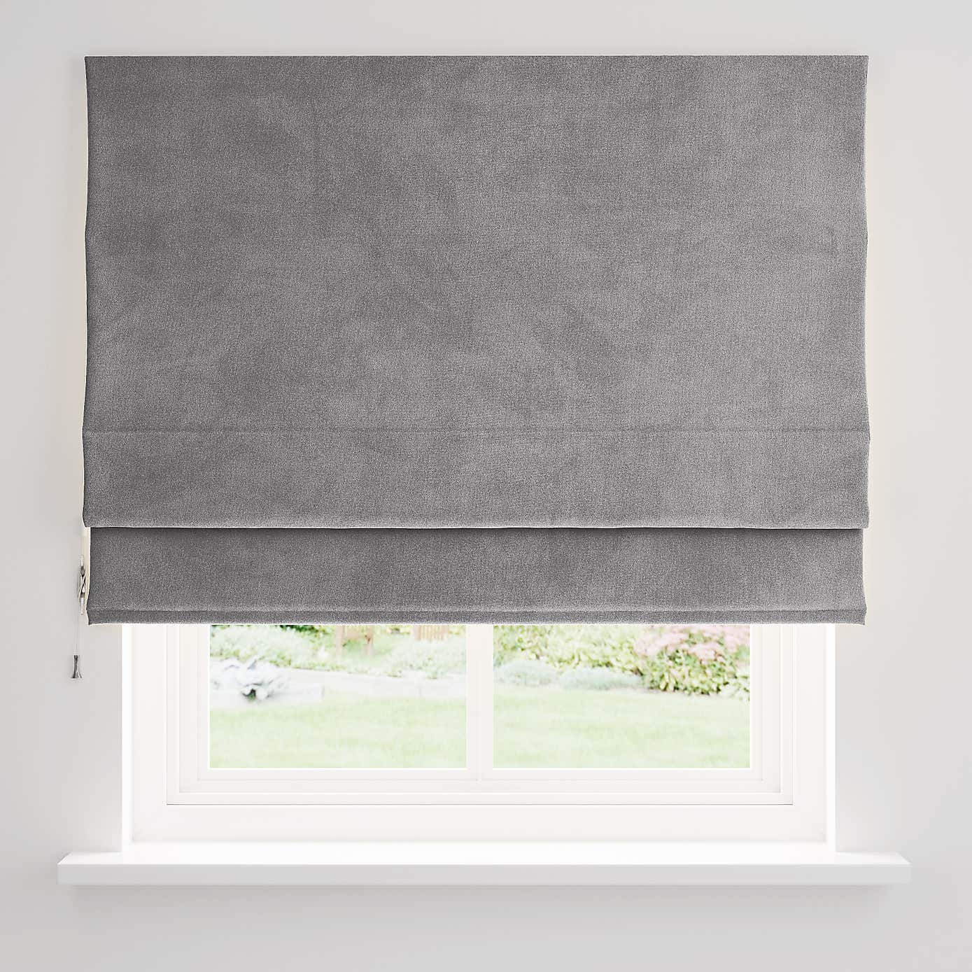 Recycled Velour Roman Blind