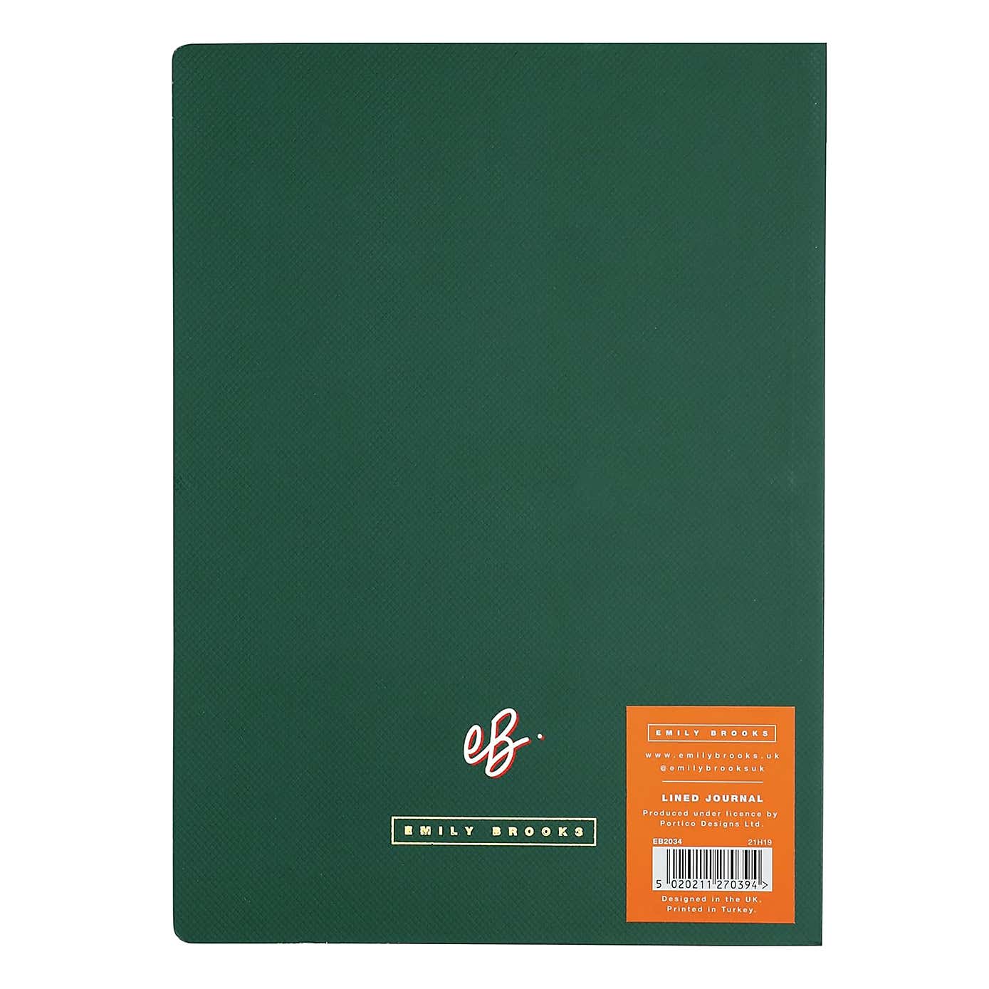 Emily Brooks B5 Notebook