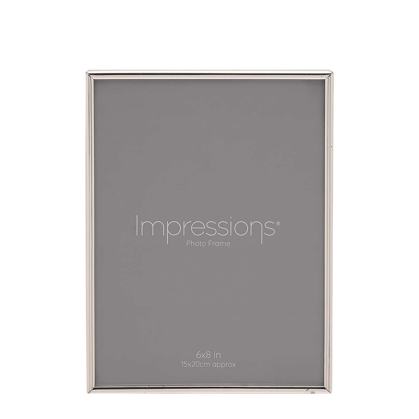 Silver Plated Thin Photo Frame