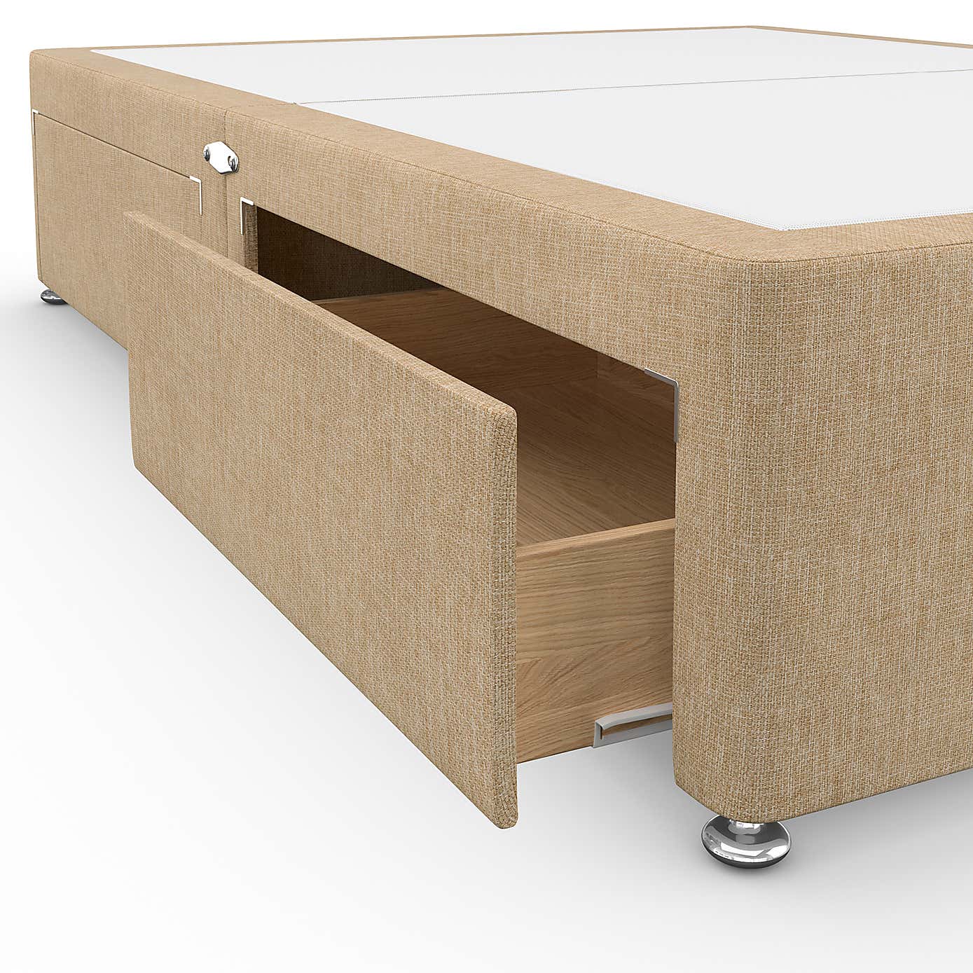 Essentials Woven Fabric Divan Base