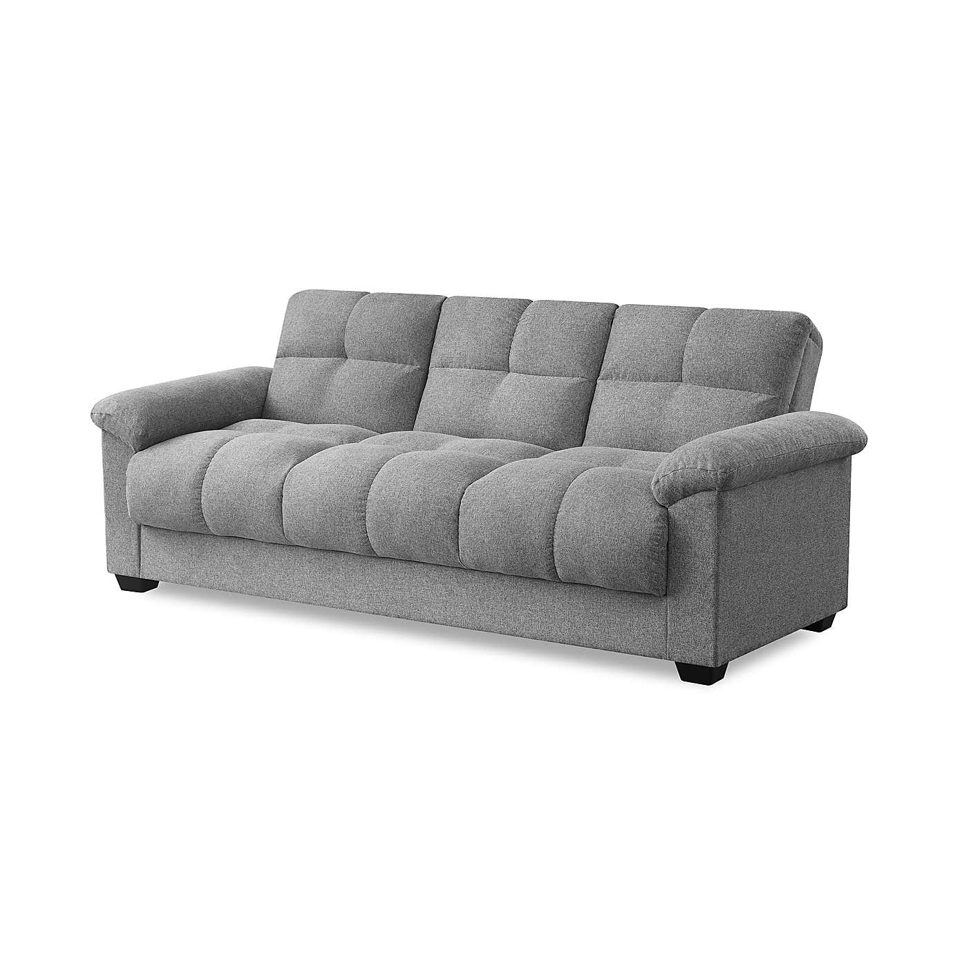 Margo Fabric with Storage Double Sofa Bed