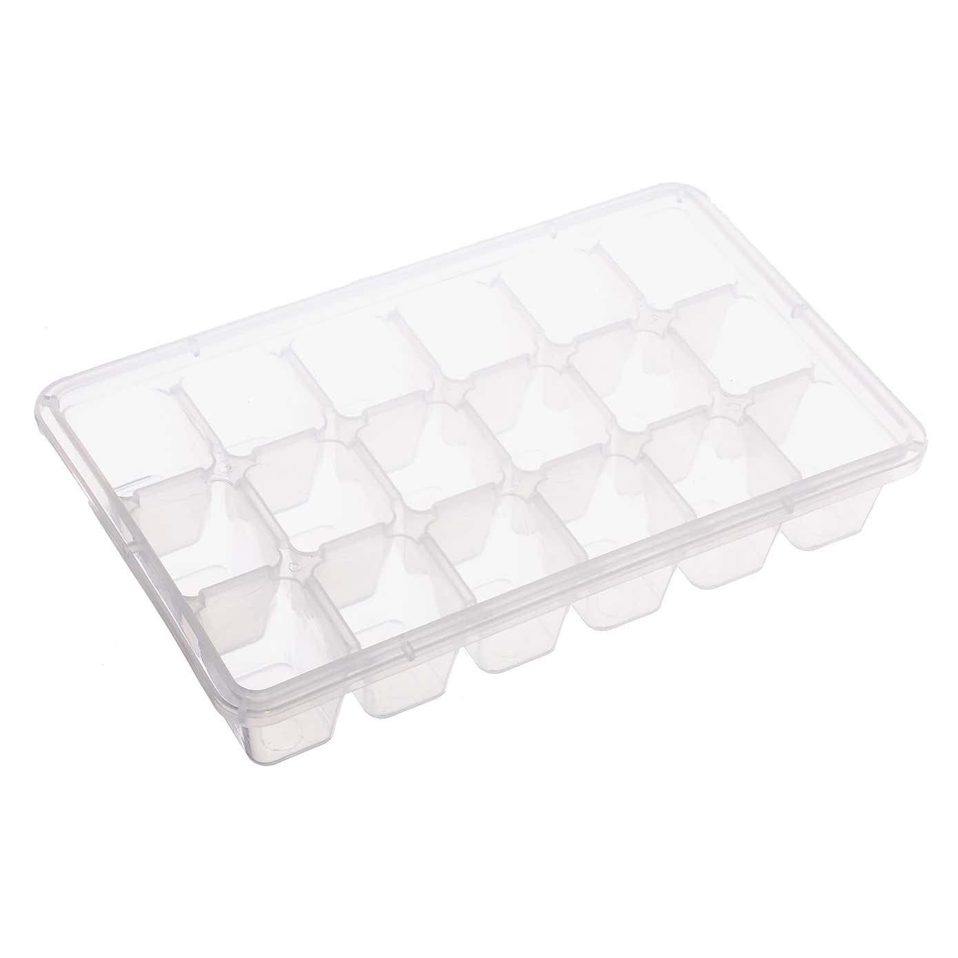Set of 2 Clip & Lock Ice Cube Trays