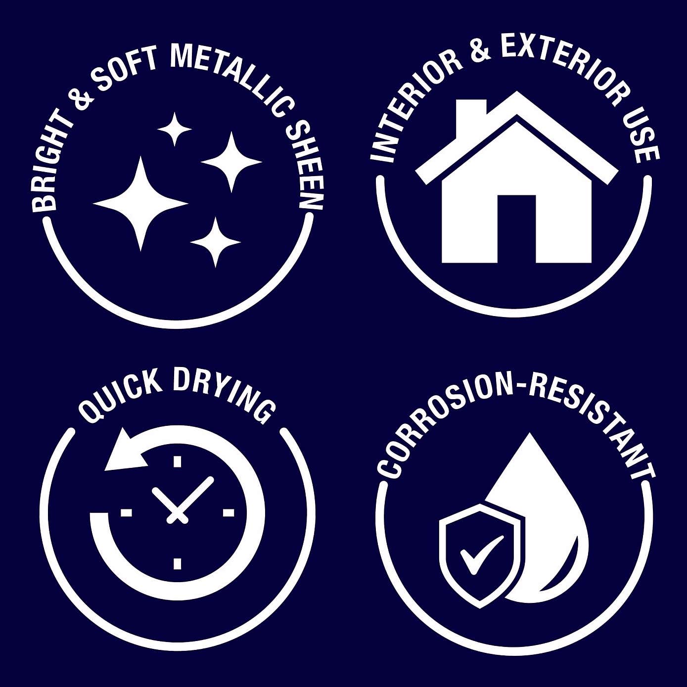 Rust-Oleum Copper Metallic Spray Paint