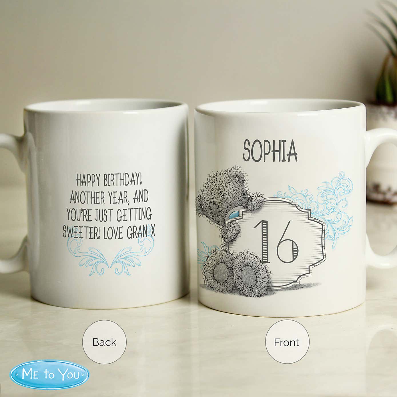 Personalised Me to You Birthday Mug
