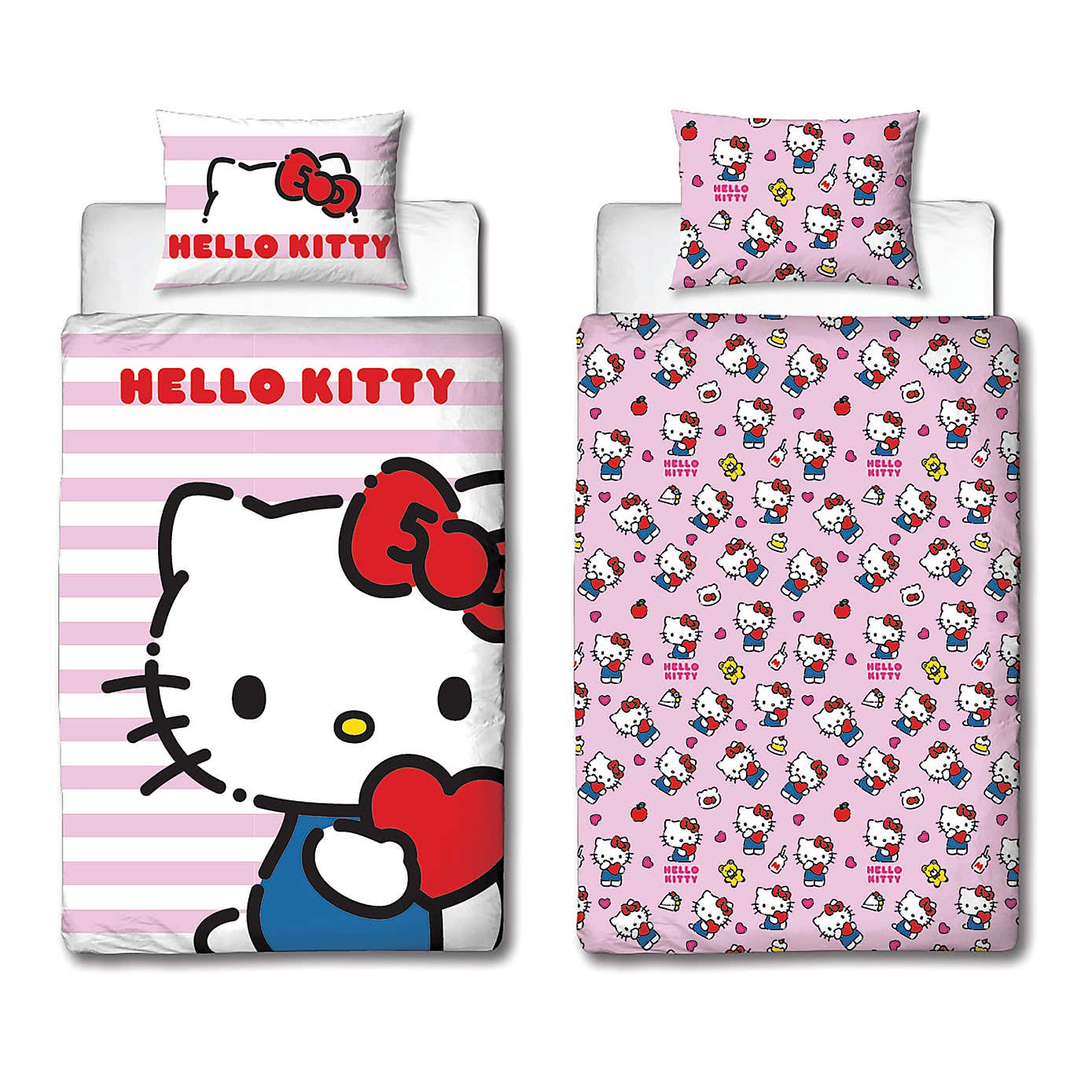 Hello Kitty Heartheld Fleece Blanket