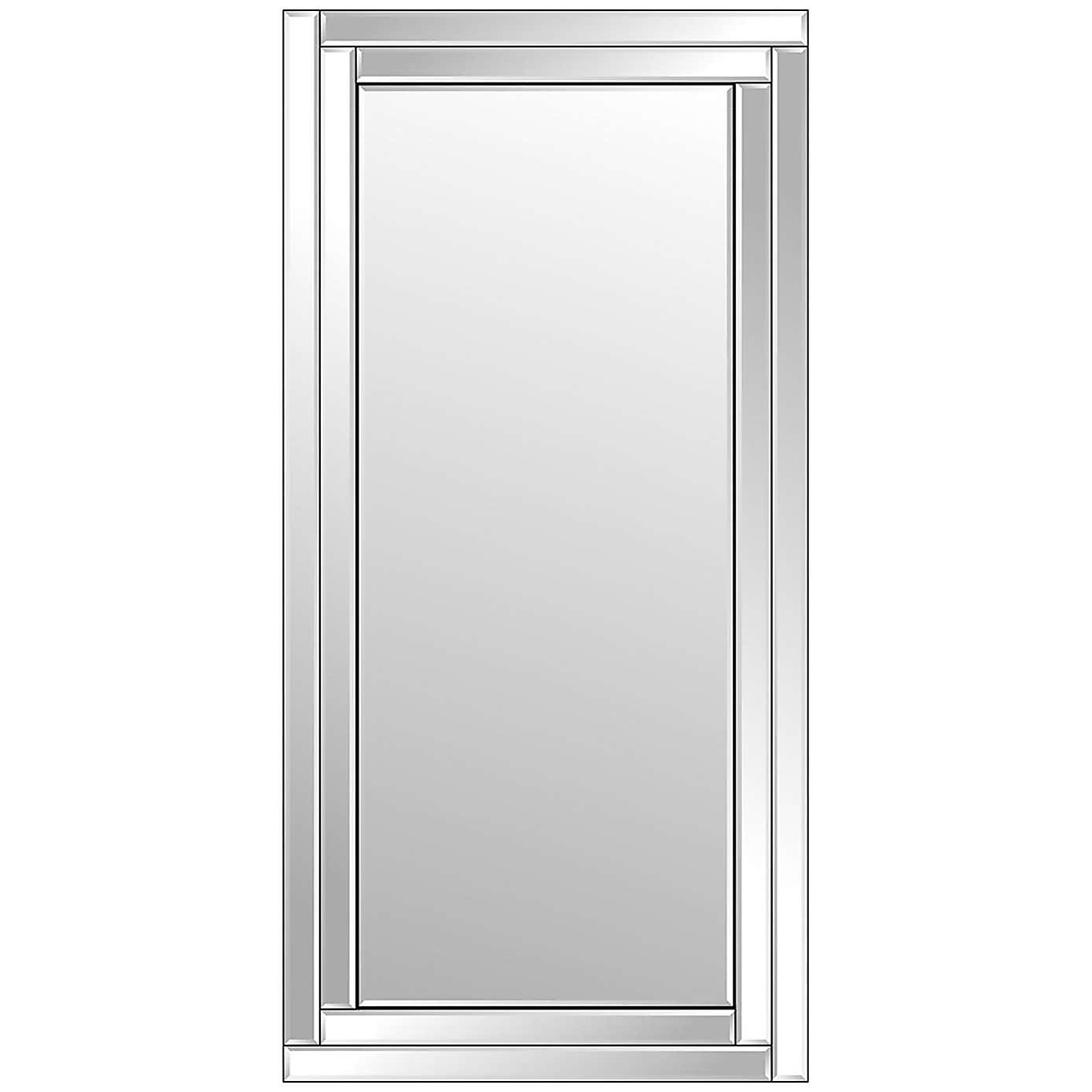 Luxford Bevelled Rectangle Full Length Wall Mirror