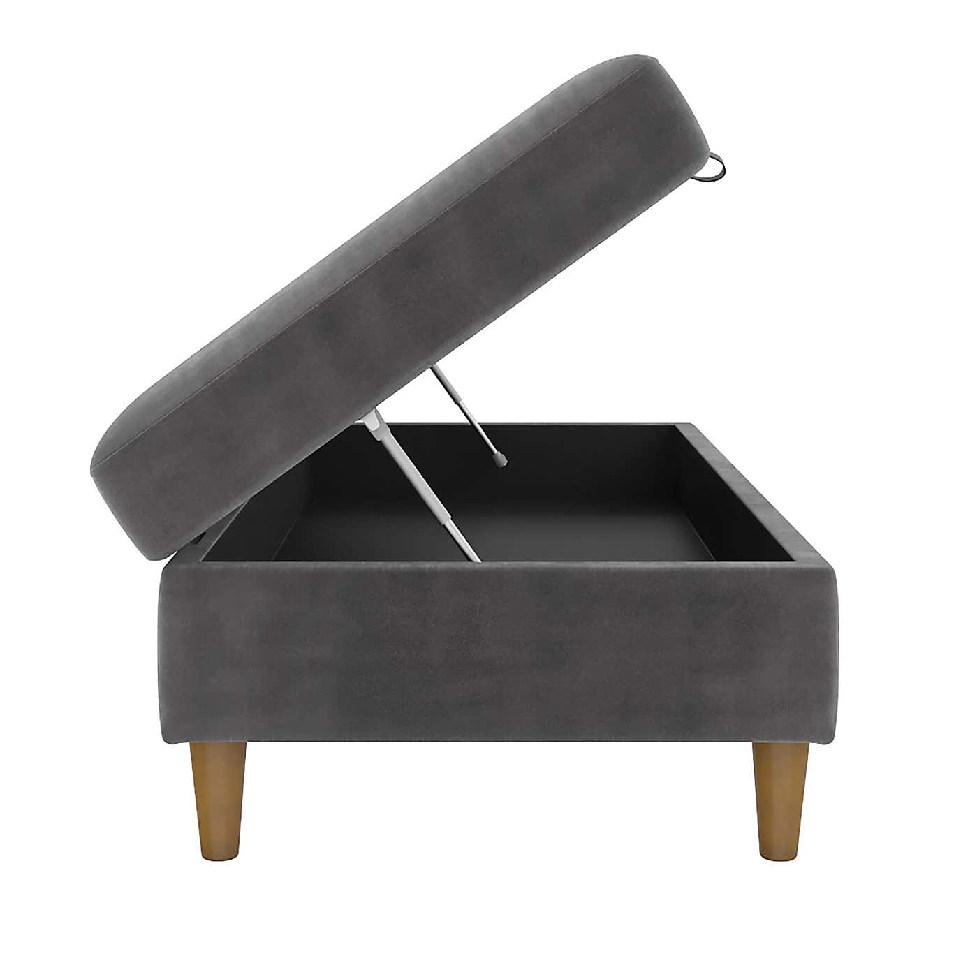 Hartford Chenille Storage Ottoman