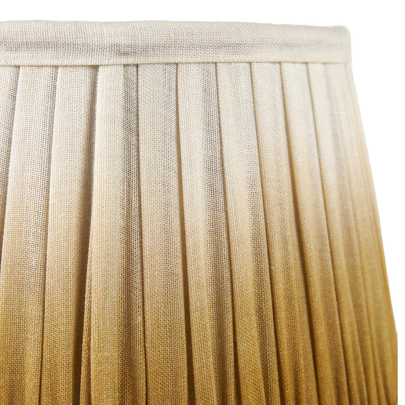 Scallop Ombre Soft Pleated Tapered Shade
