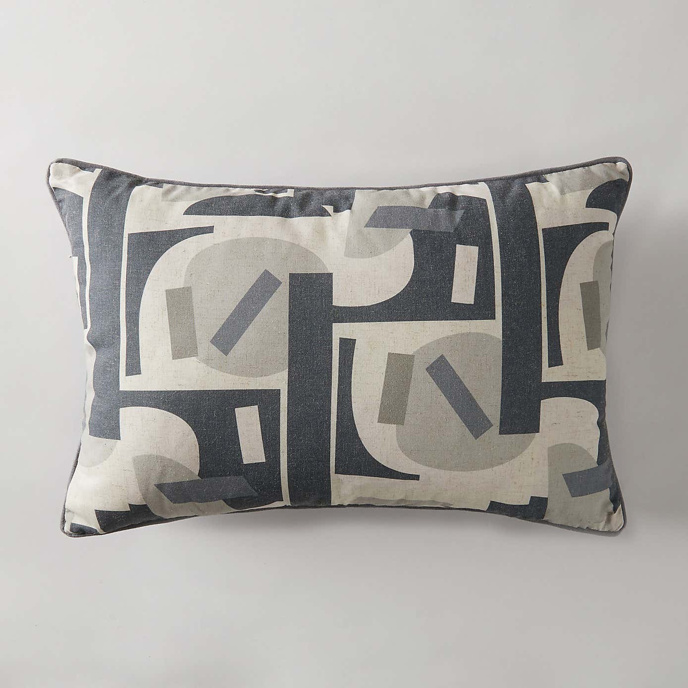 Monochrome Geometric 40cm x 60cm Cushion