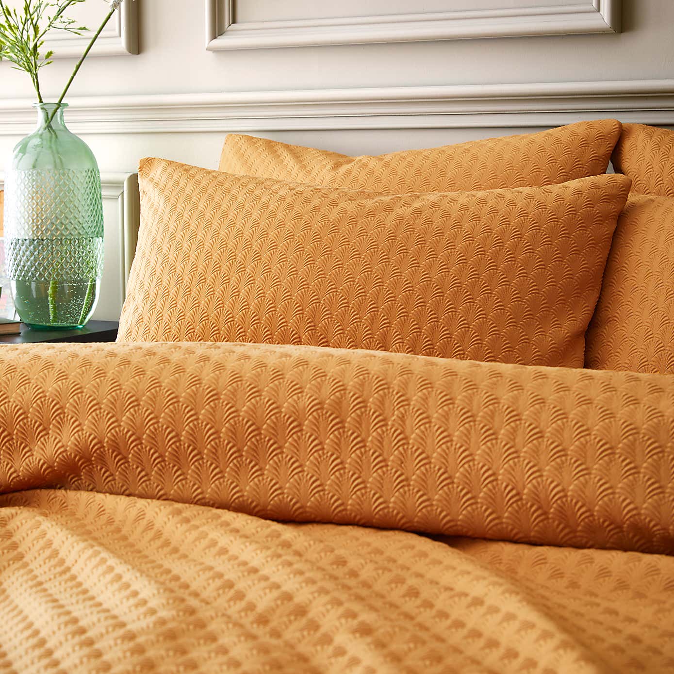 Deco Fan Duvet Cover and Pillowcase Set