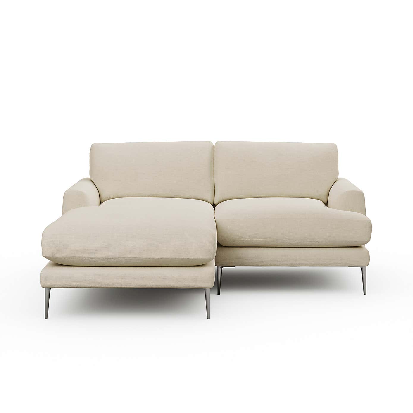 Lawson Chunky Tonal Weave Corner Chaise Sofa