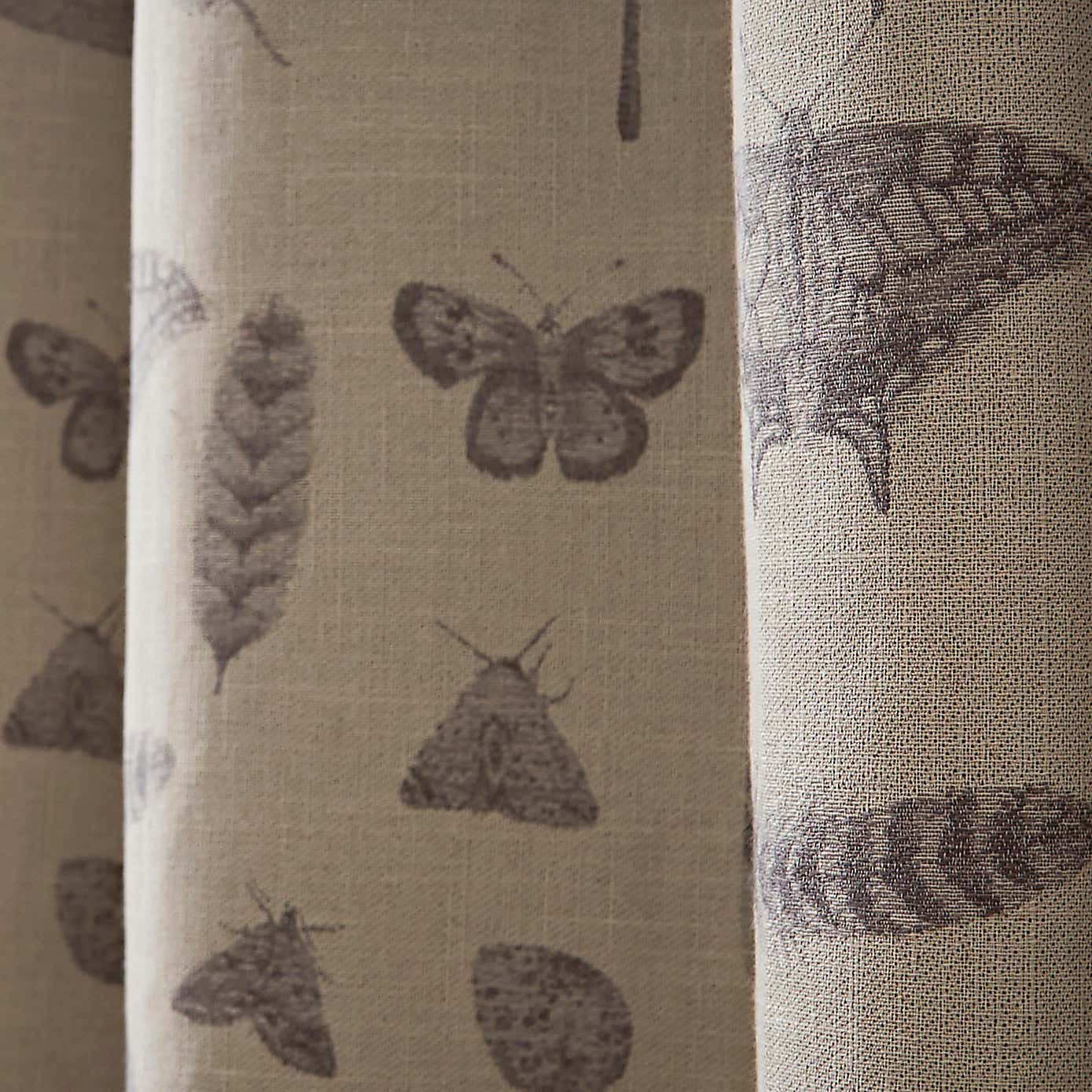Natural History Museum Nature Study Eyelet Curtains