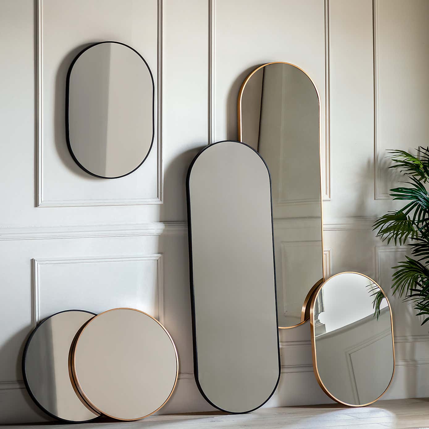 Malton Oval Wall Mirror