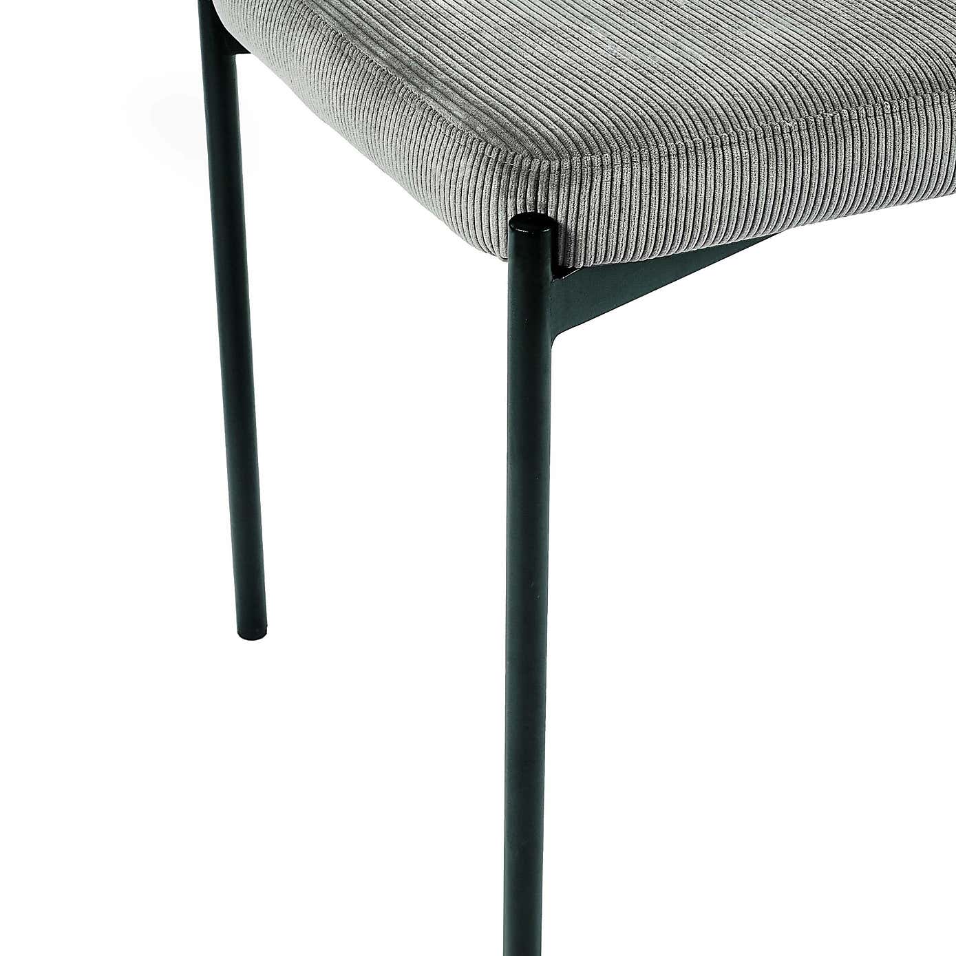 Leonie Long Dining Bench, Velvet