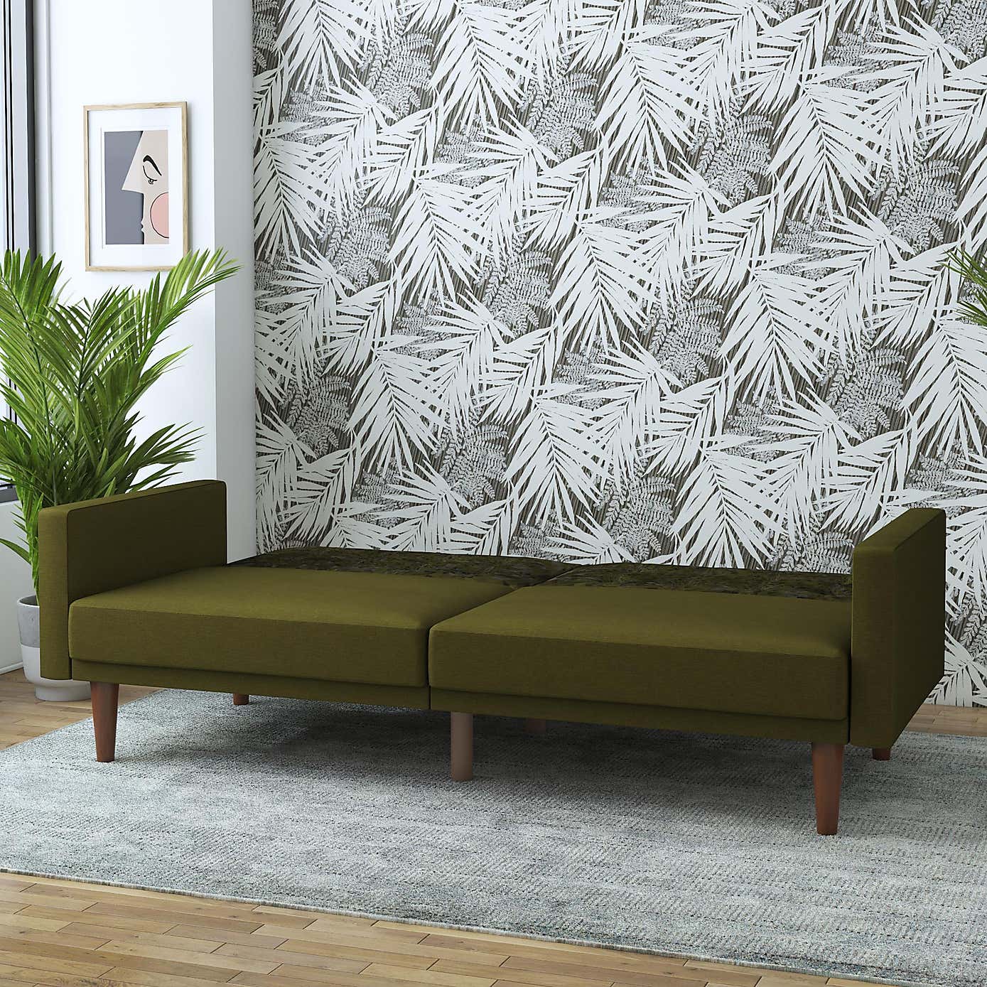 Wimberly Linen Futon