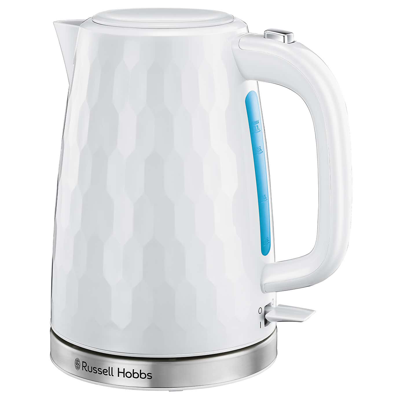Russell Hobbs Honeycomb Kettle White