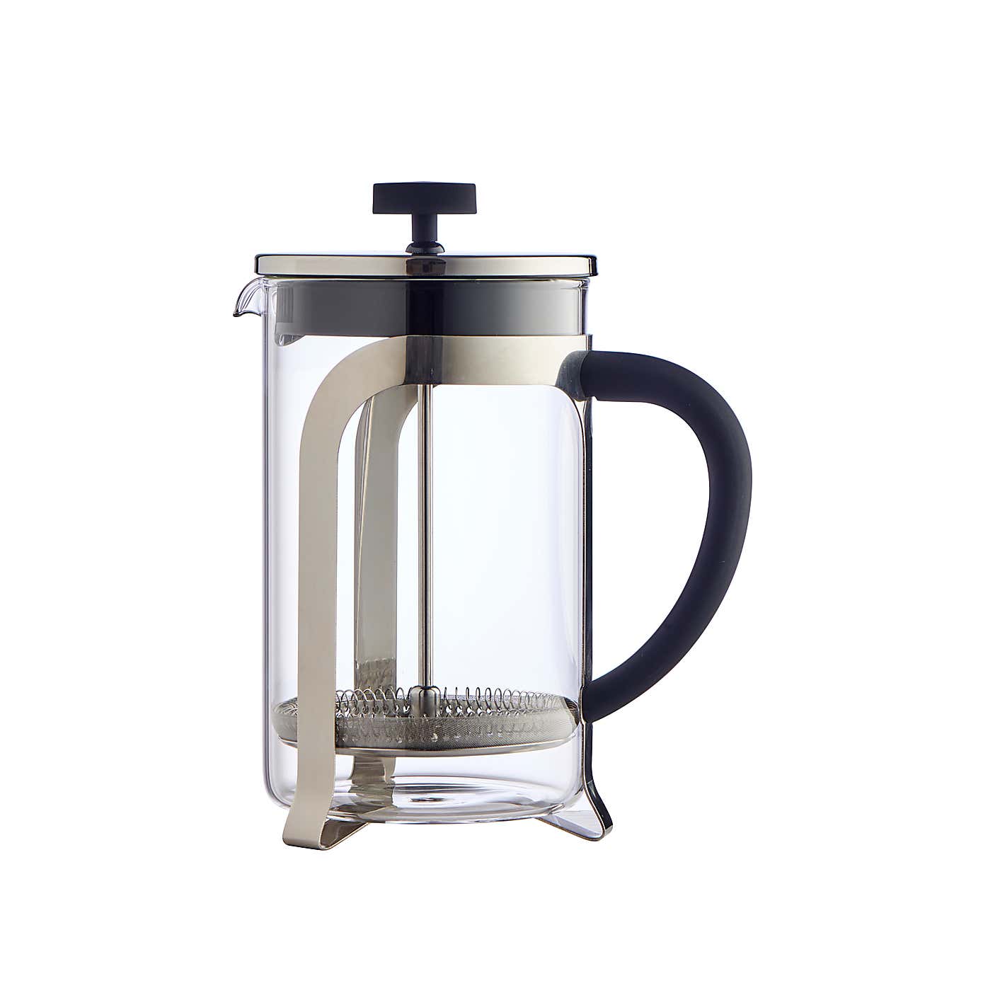 Dunelm Stainless Steel 8 Cup Cafetiere