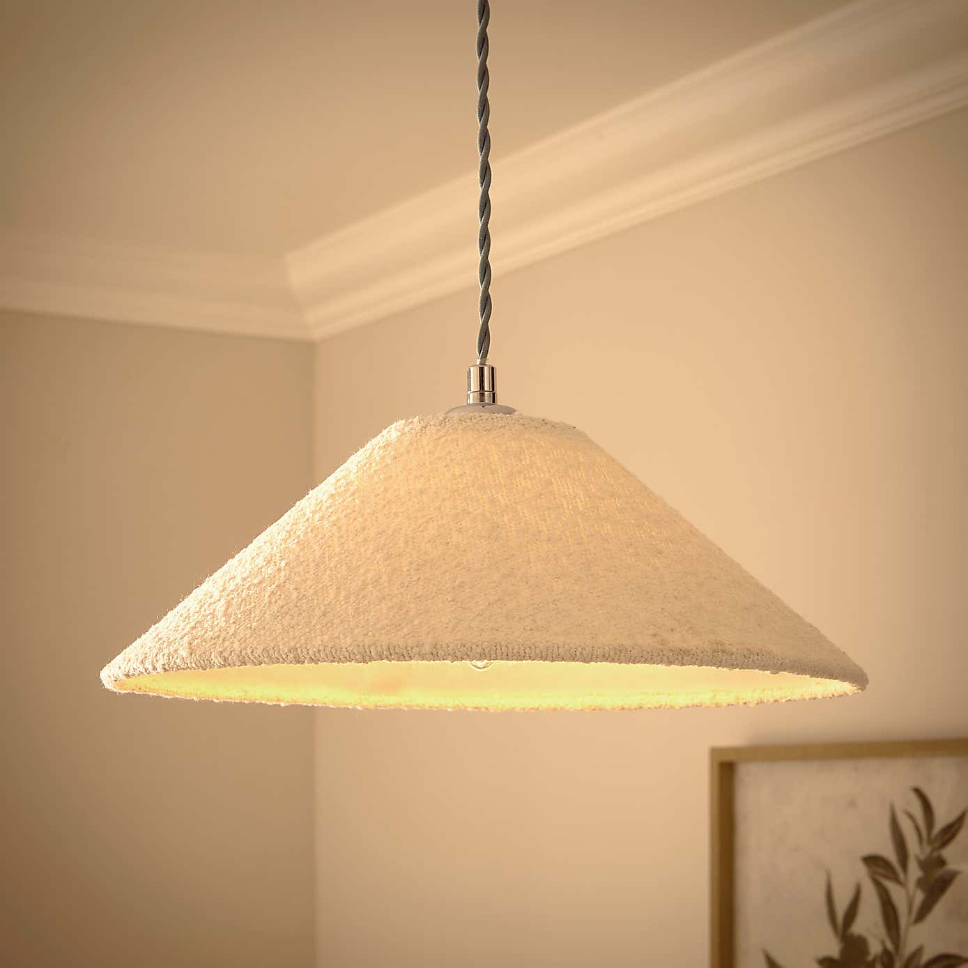 Churchgate Woodhouse Conical Lamp Shade