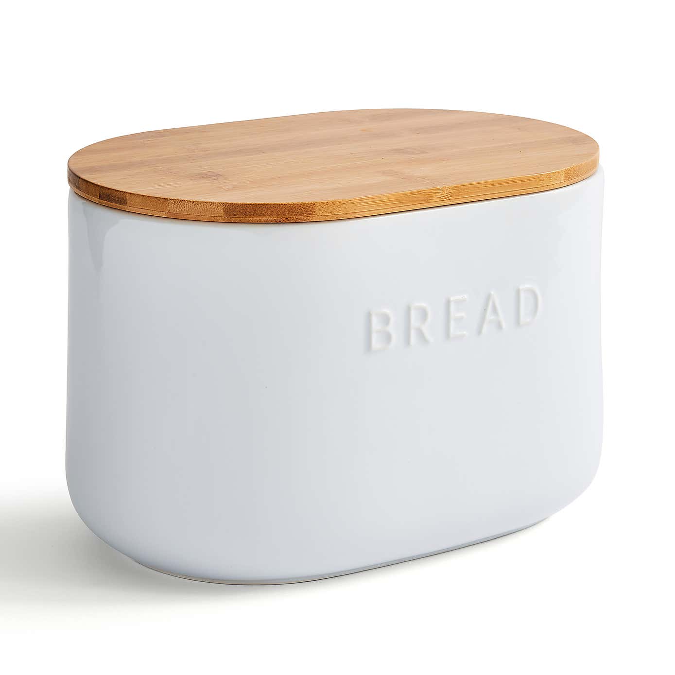 Ceramic Bread Bin Grey