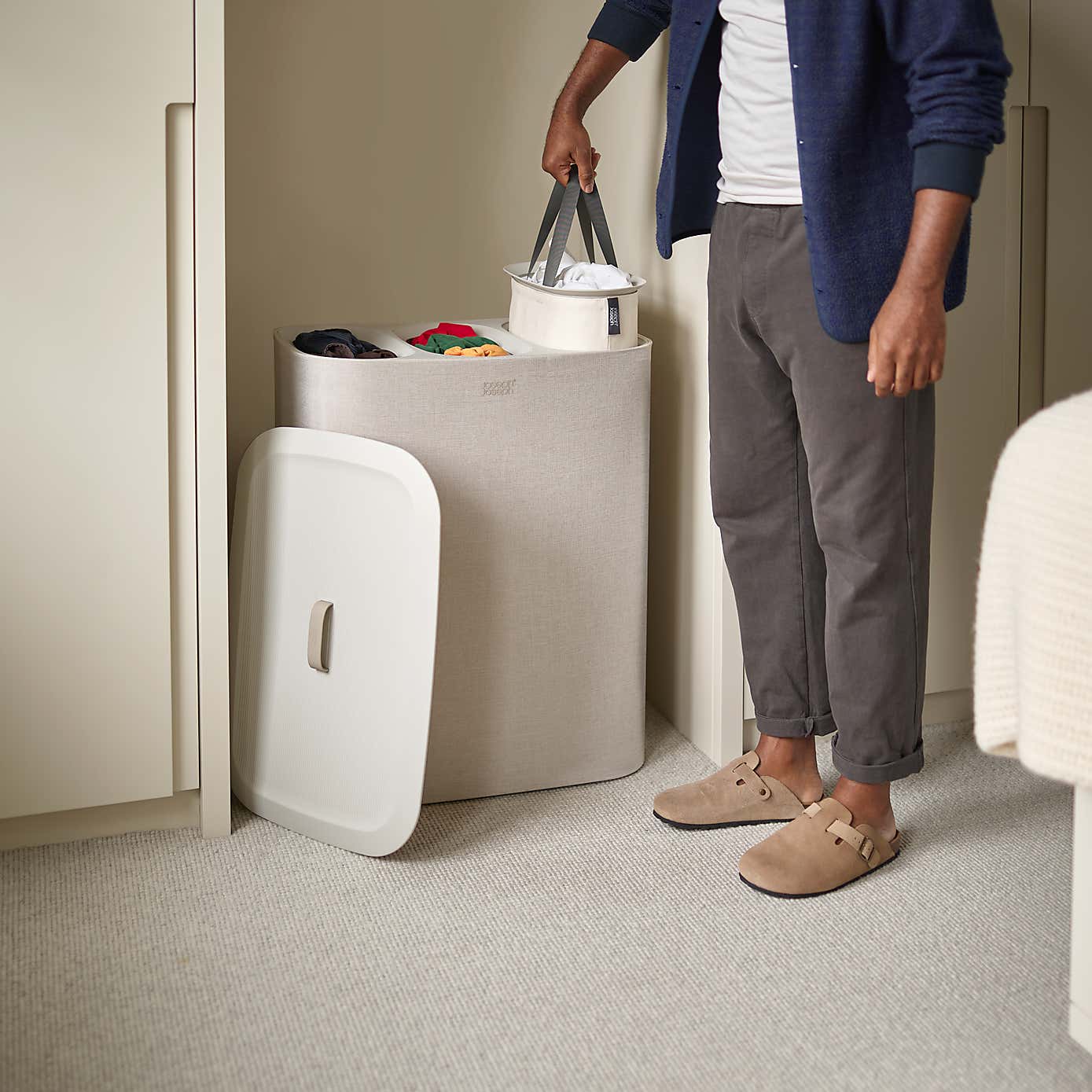 Joseph Joseph Tota Trio 90L Laundry Basket