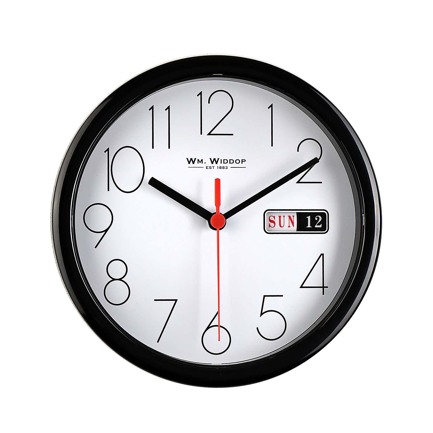 Hometime Day & Date Wall Clock