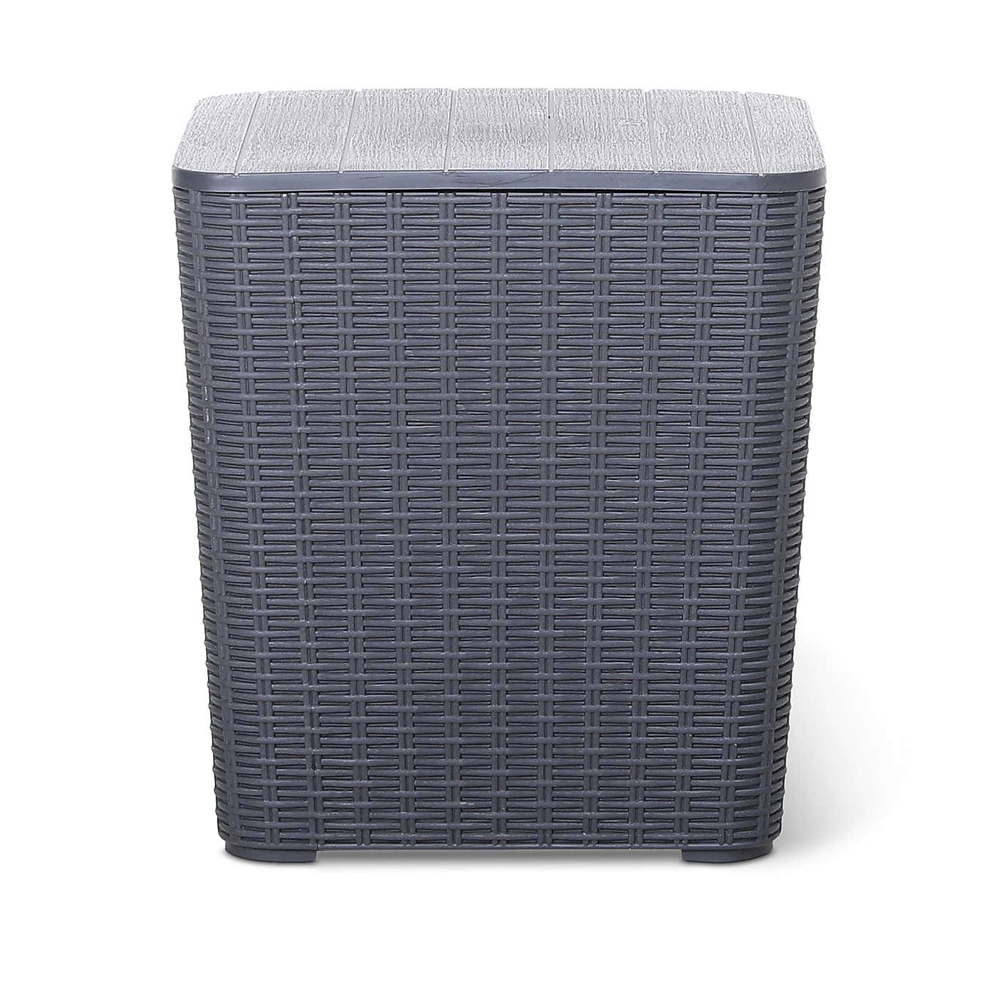 Faro 2 Seater Black Bistro Set