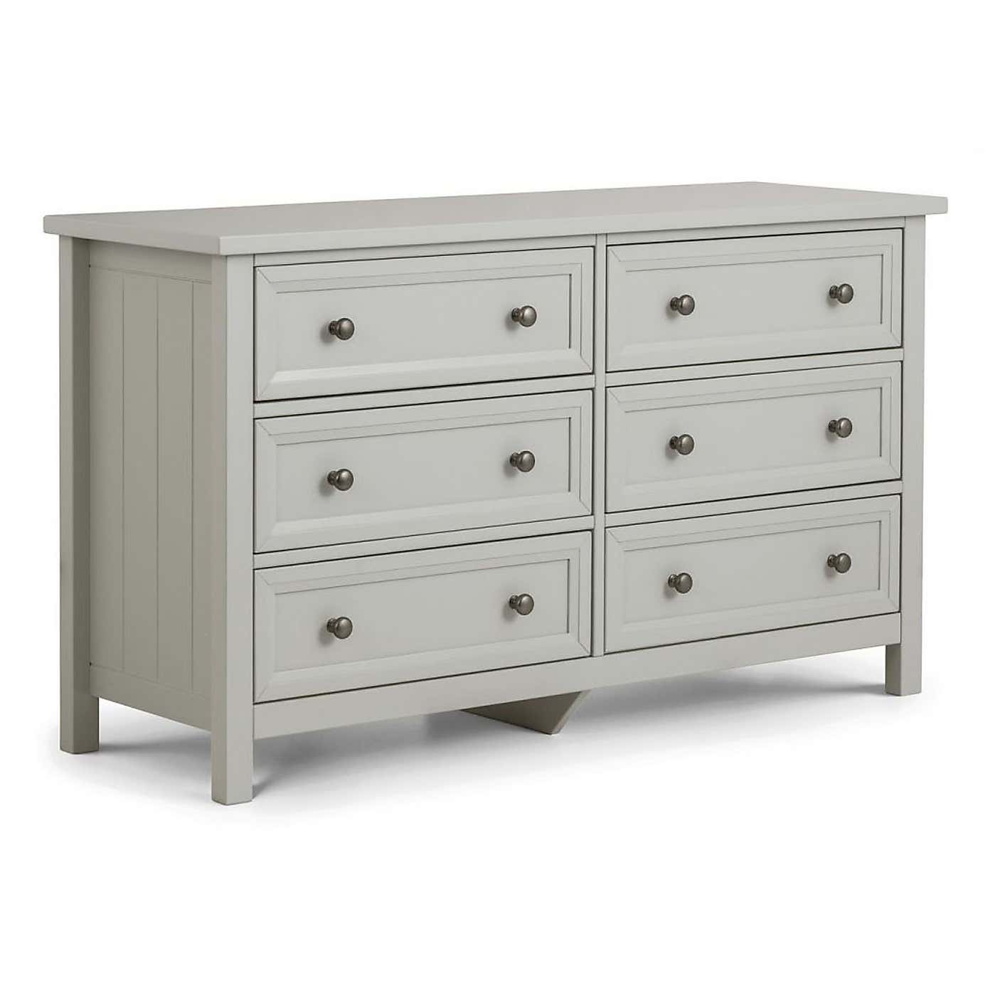 Maine 6 Drawer Wide Chest