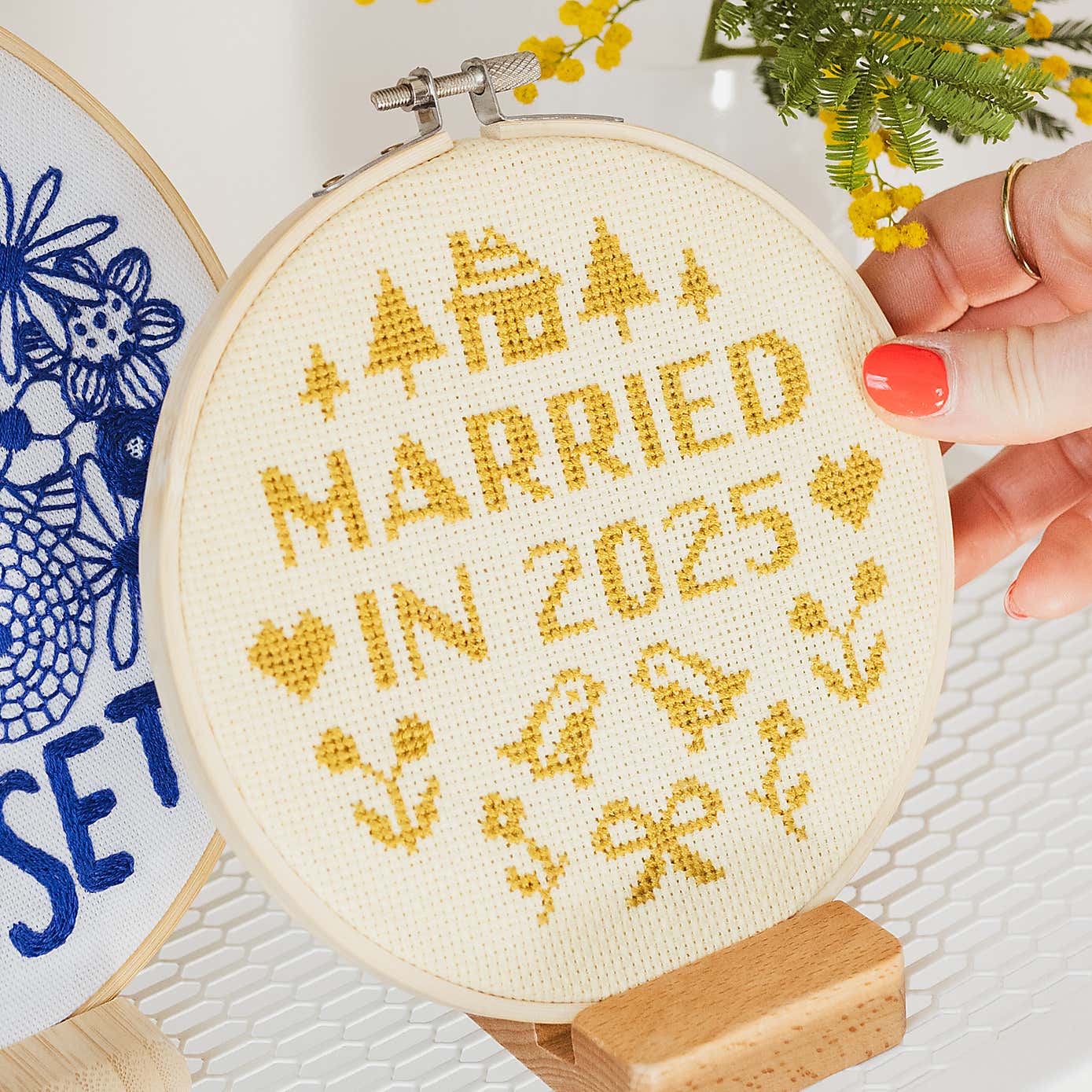 Cotton Clara Married in 2025 Cross Stitch Kit