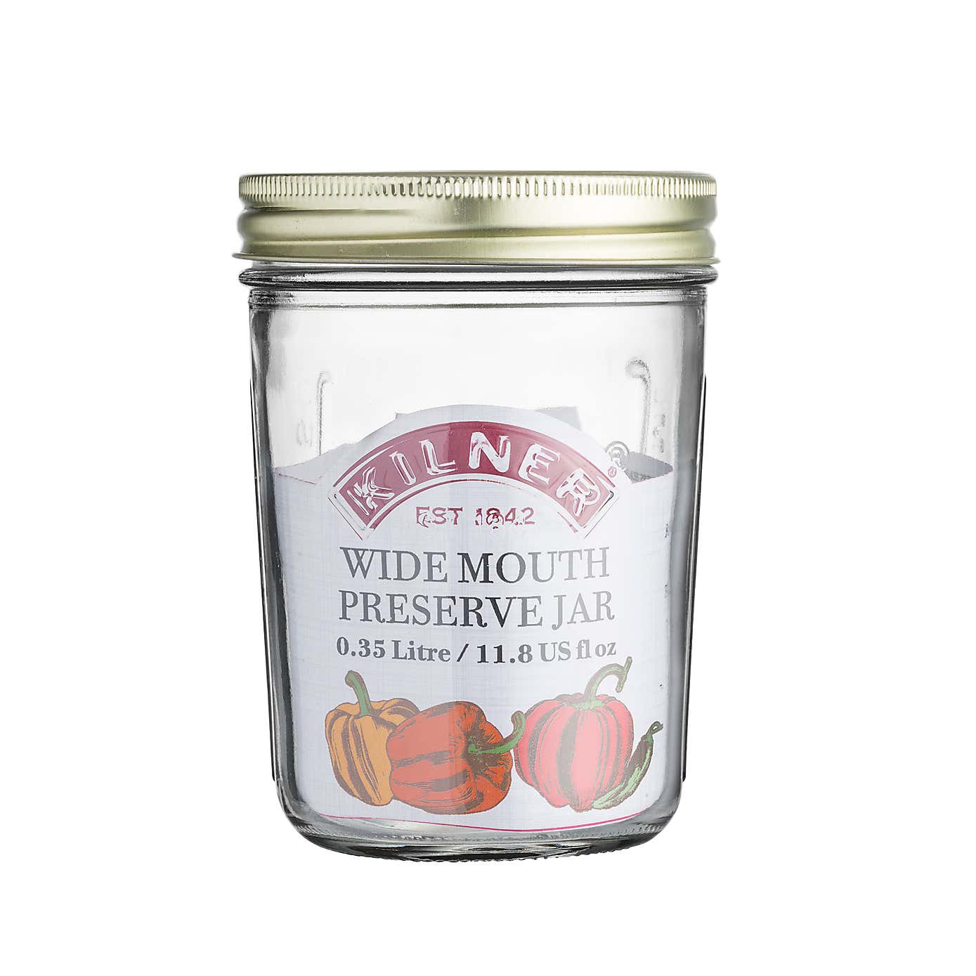 Kilner 0.35 Litre Wide Mouth Preserve Jar