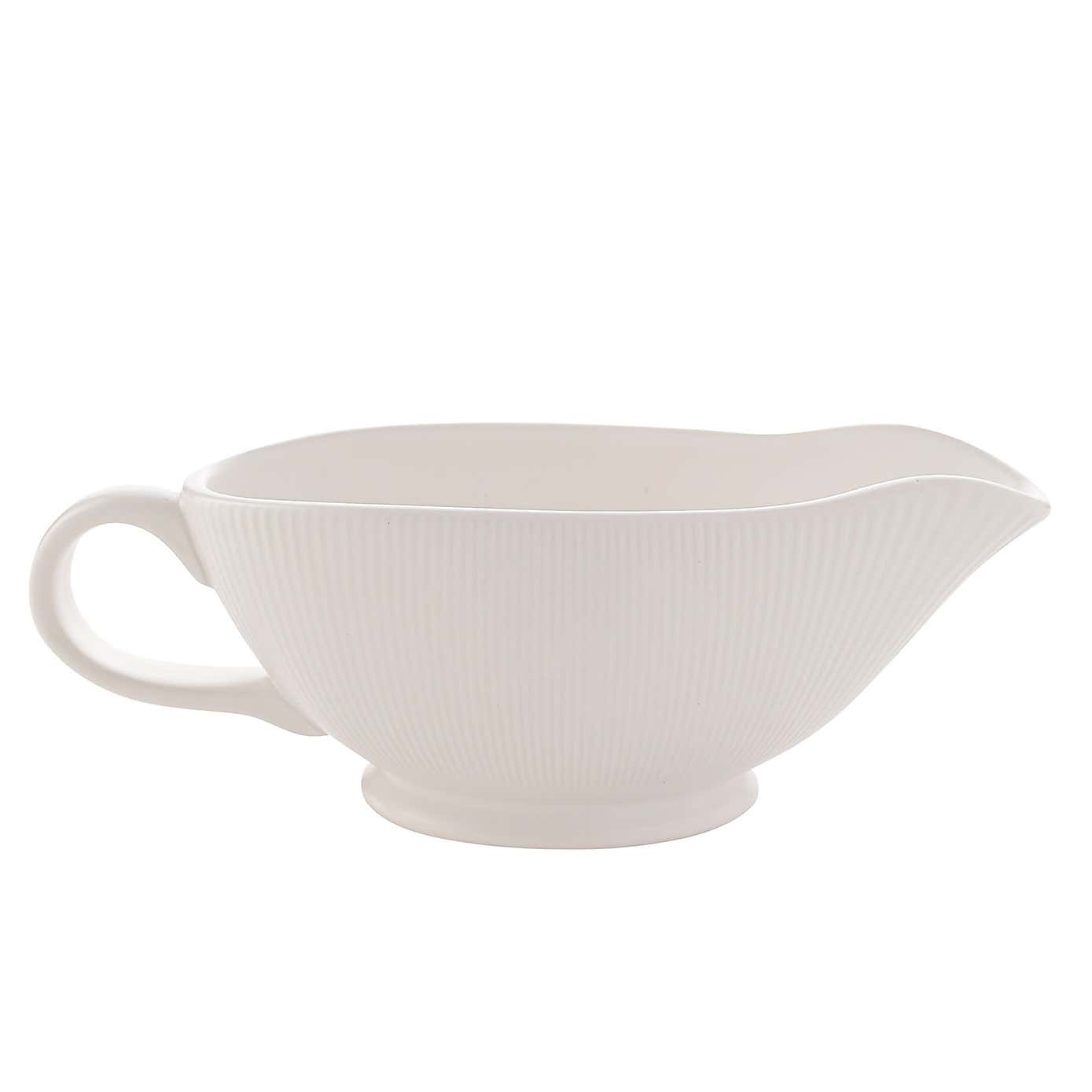 Hestia Ribbed Gravy Dish