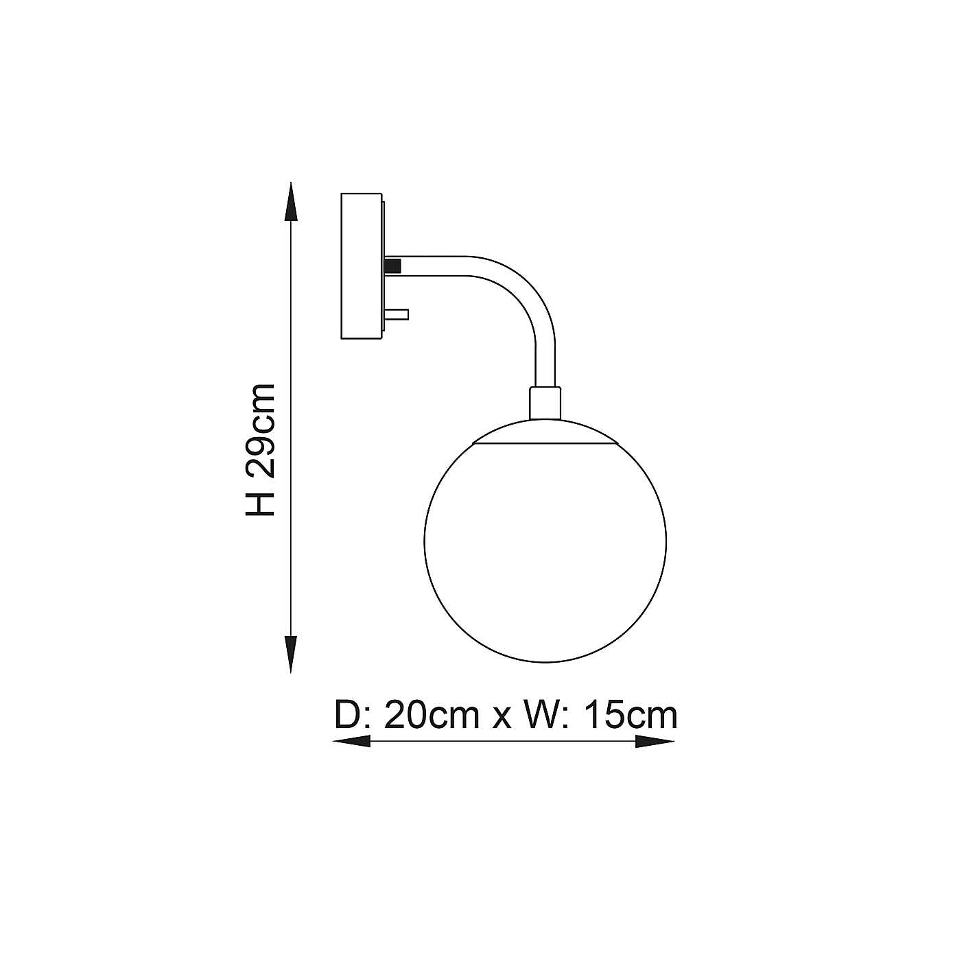 Vogue Lighting Newton Wall Light