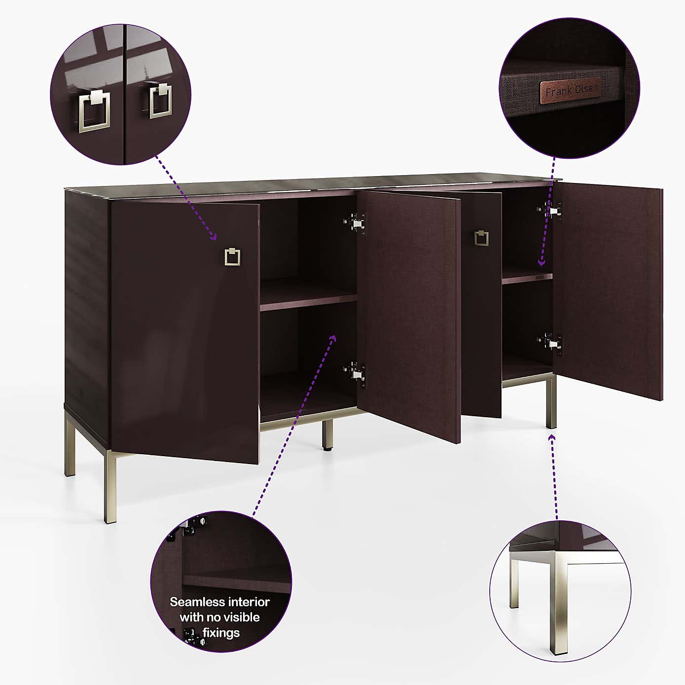 Lyra Large Smart Sideboard