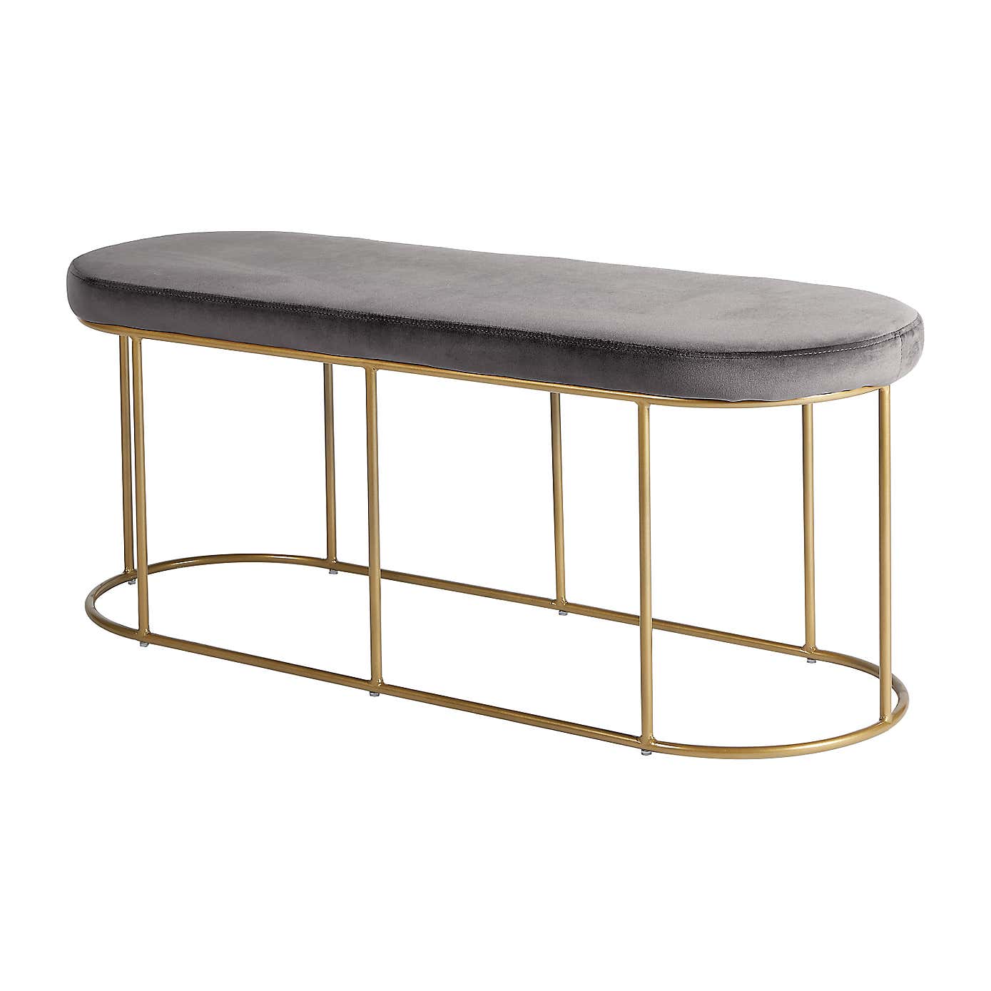 Nino Velvet Bench