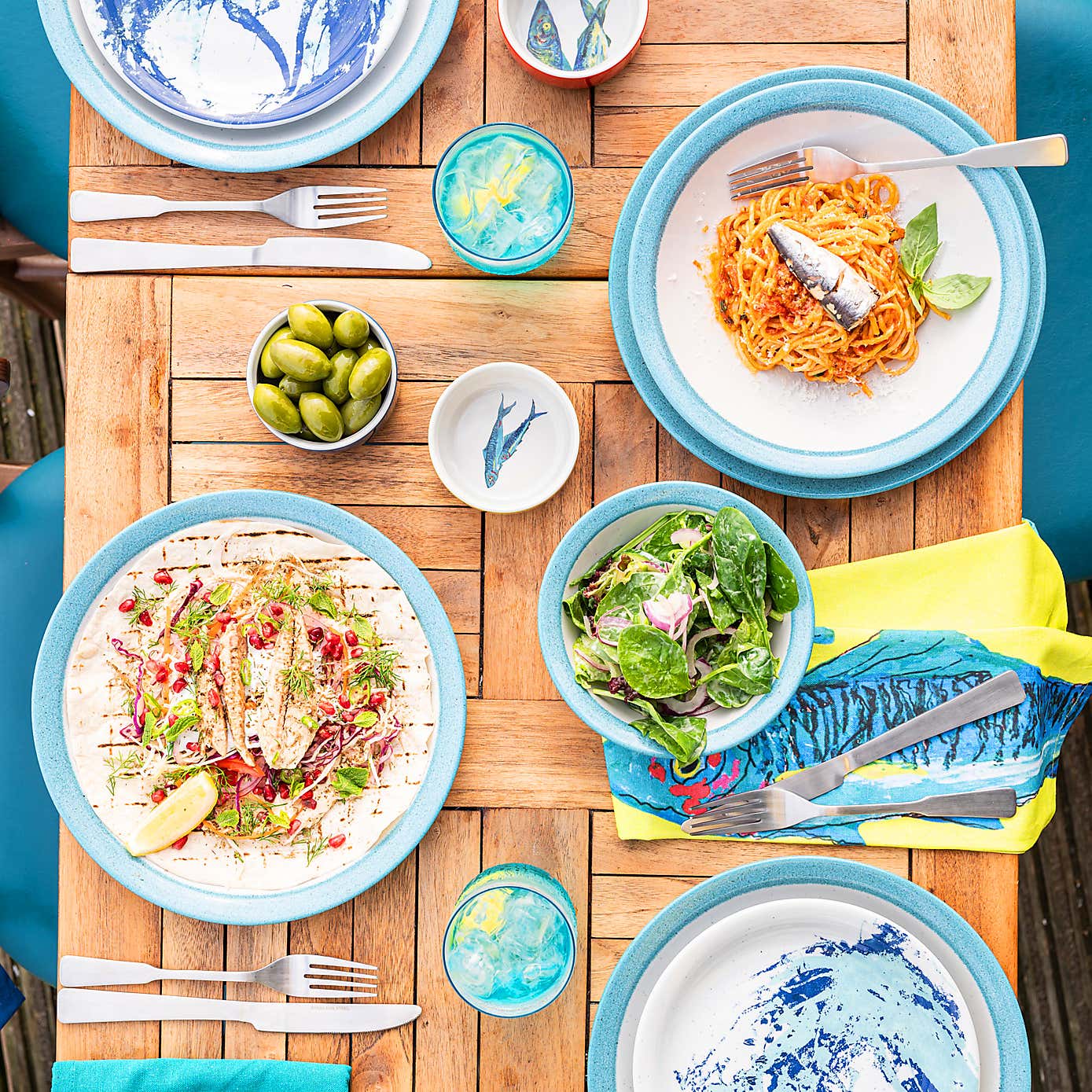 Rockfish Dinner Plate