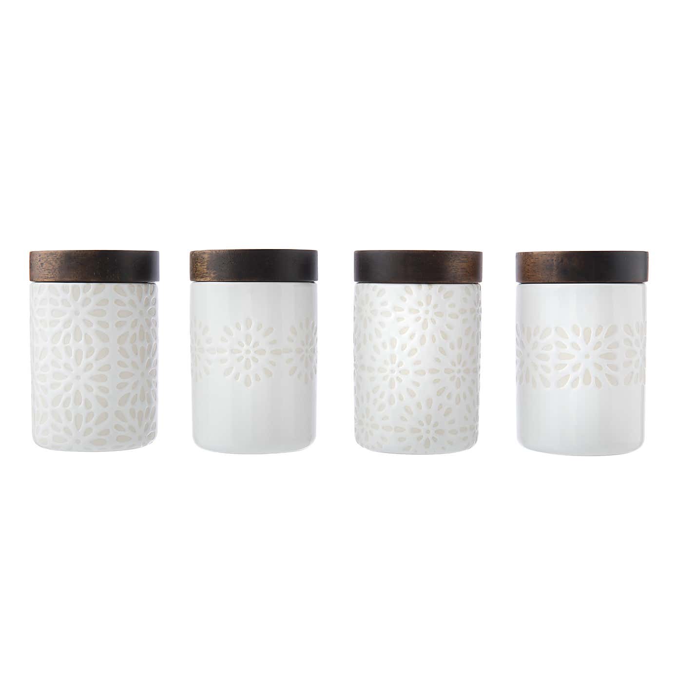 Artisan Street Set of 4 Mini Storage Jars 120ml