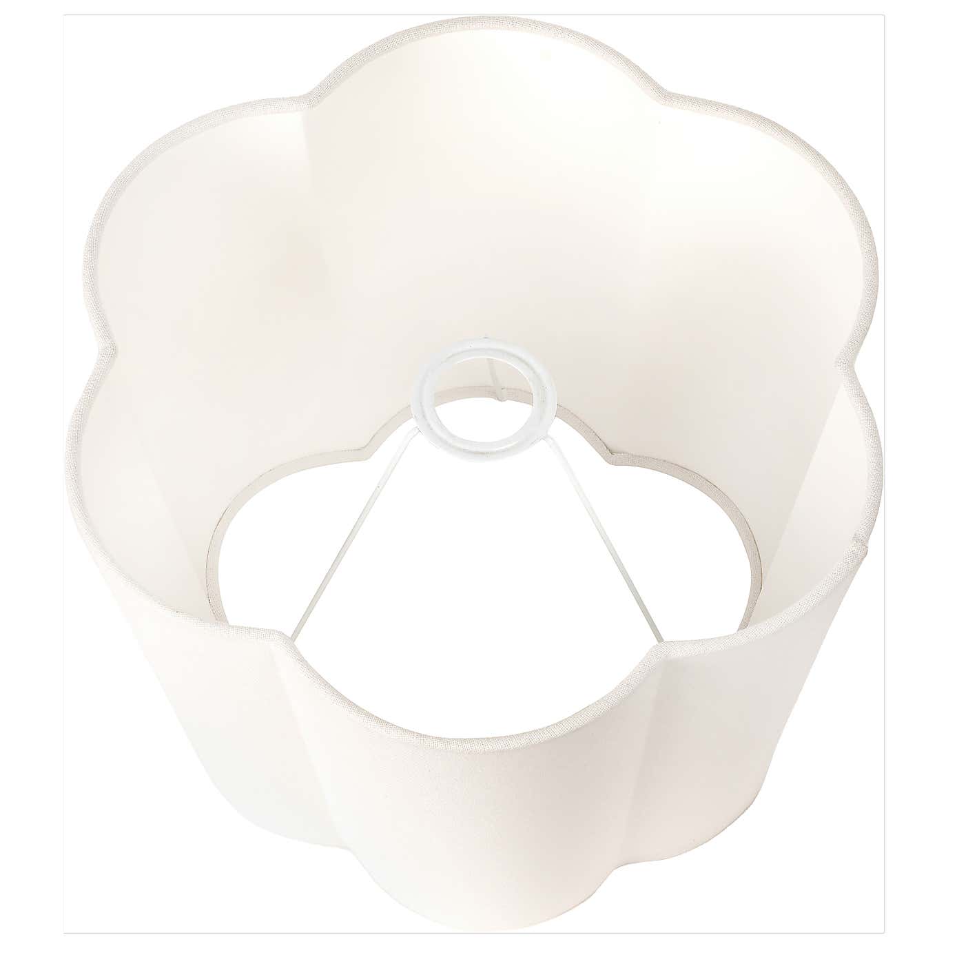 Bloom Handloom Scalloped Cylinder Lamp Shade