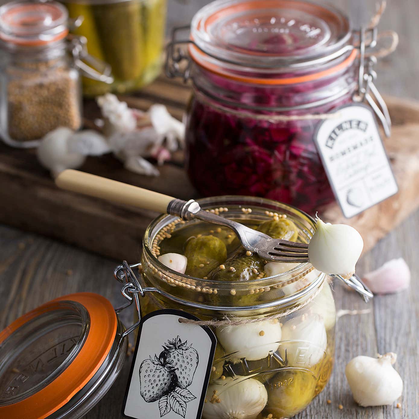 Kilner 0.5 Litres Round Clip Top Jar