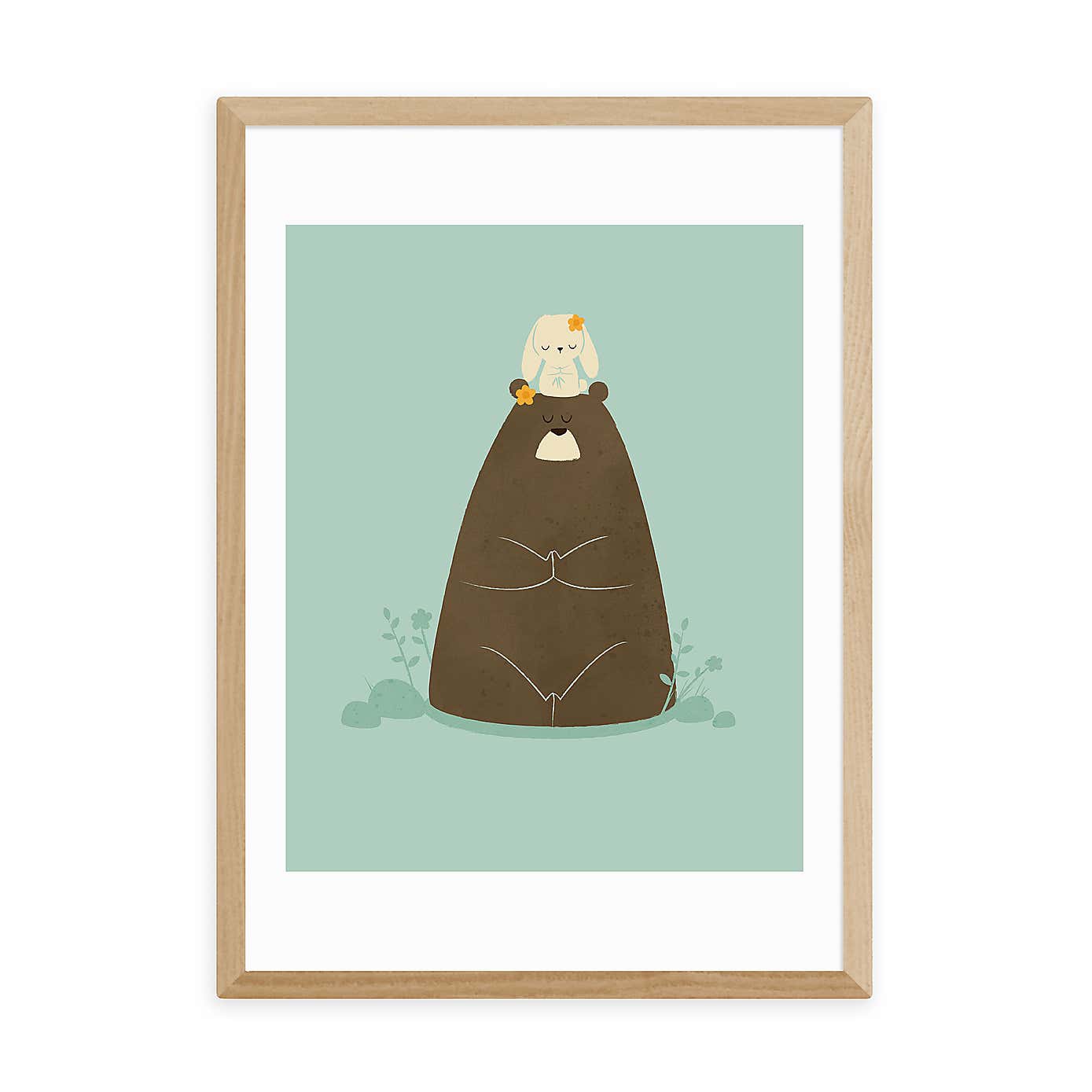 East End Prints Namaste Print