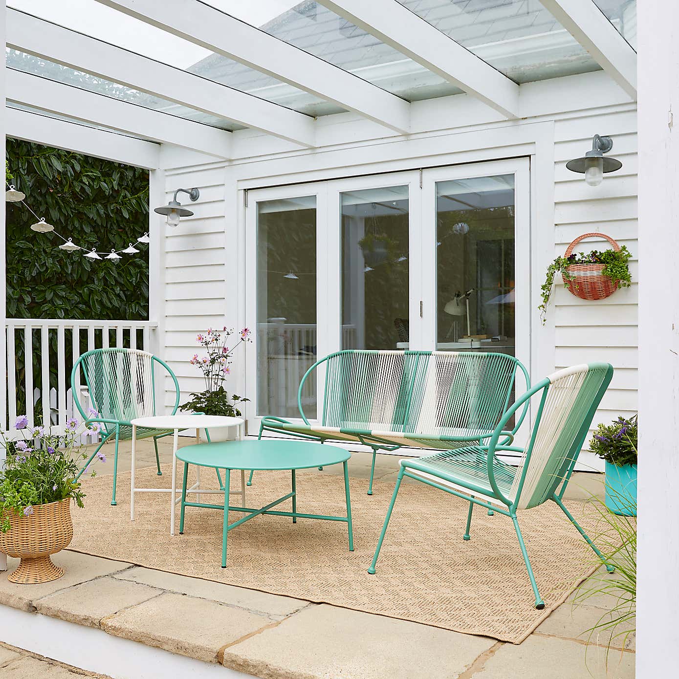 Santorini 4 Seater Conversation Set