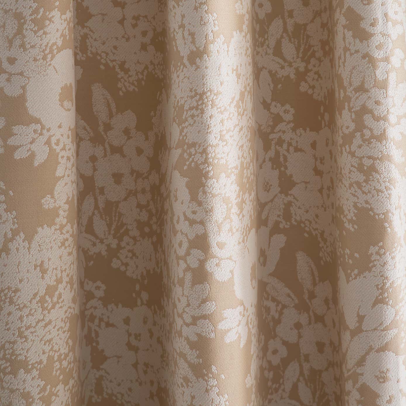 Sofia Floral Pencil Pleat Curtains