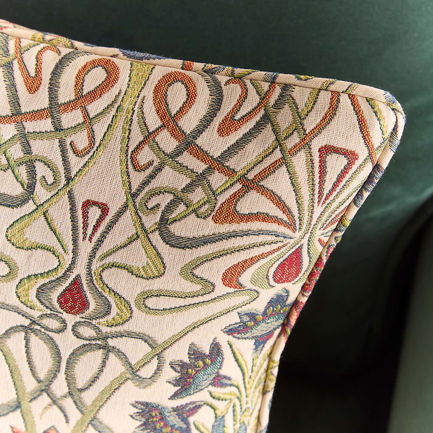 Lucetta Polyester Square Cushion Cover