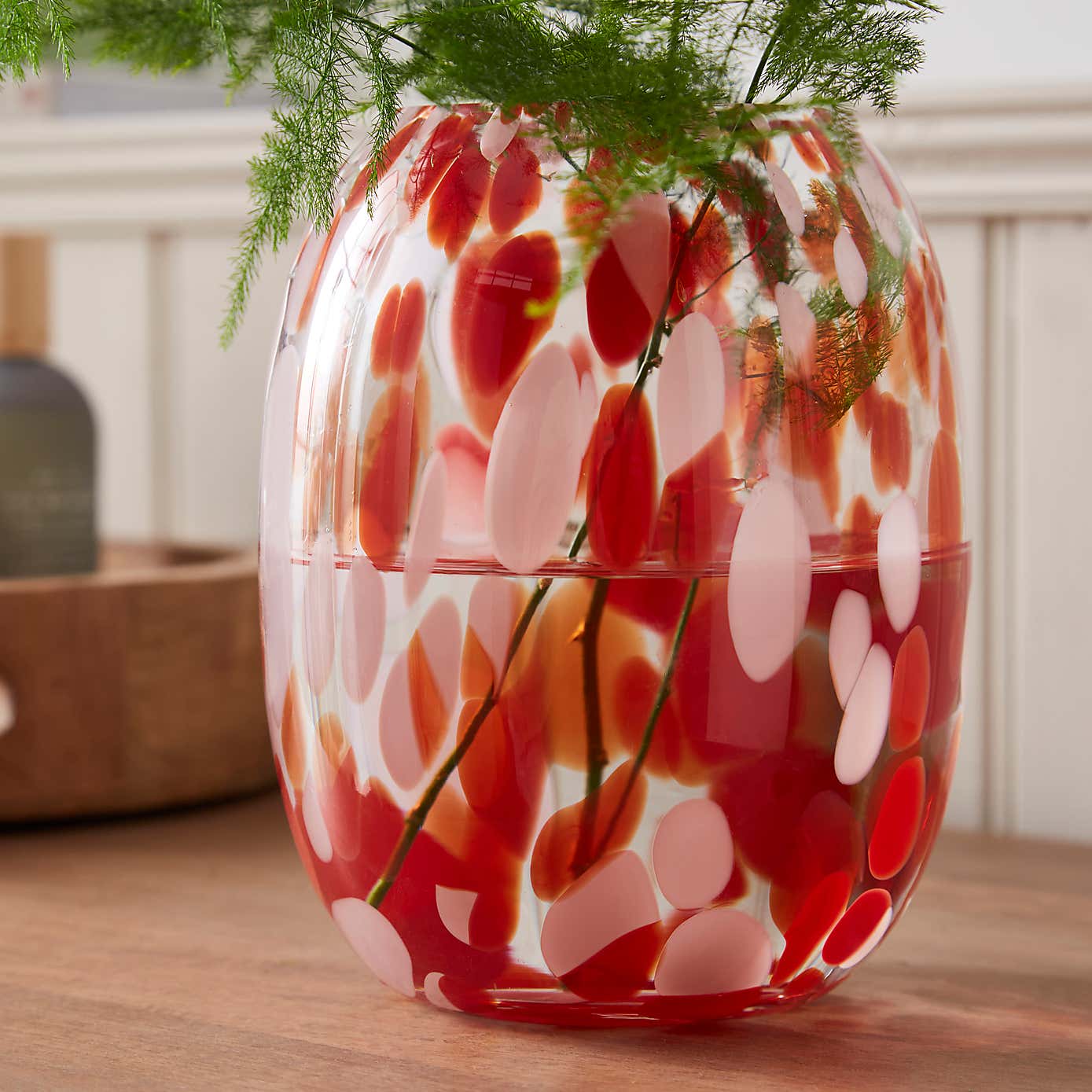 Confetti Glass Vase