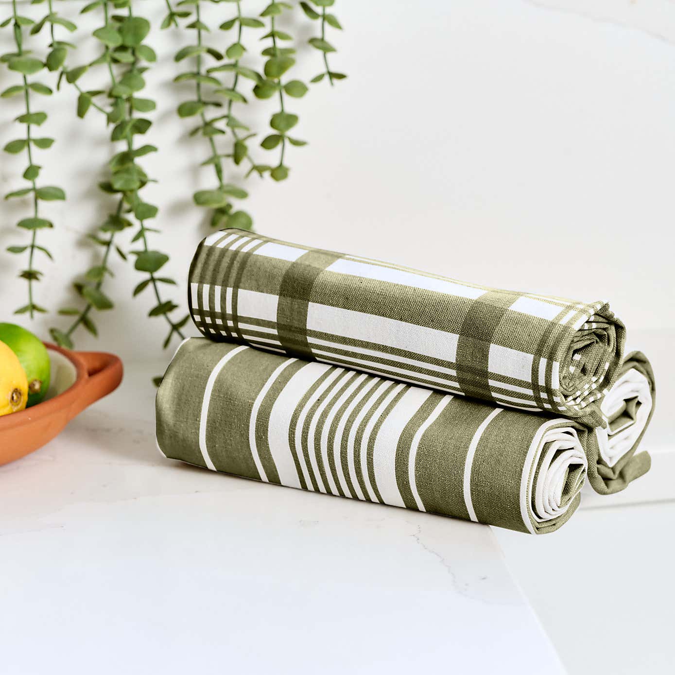 Dexam Love Colour Set of 3 Extra Large Tea Towels