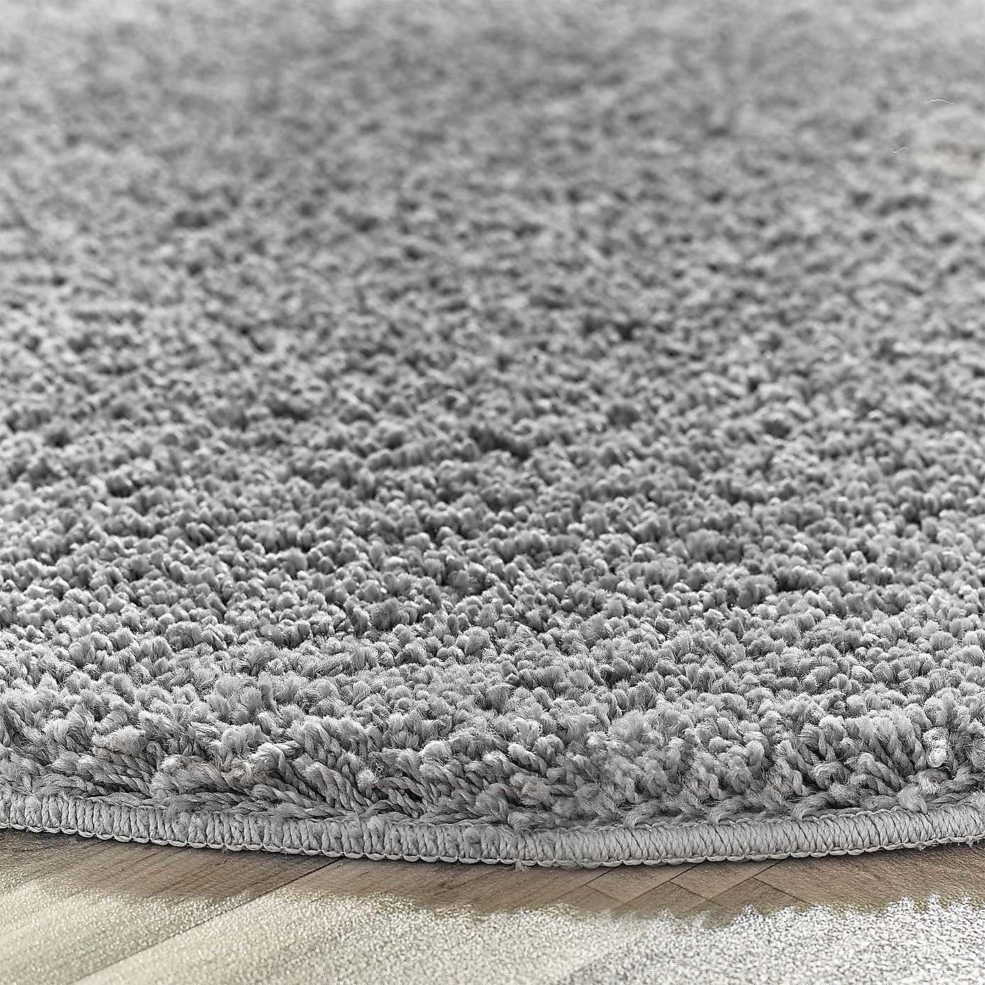 Marvel Circle Shaggy Washable Rug