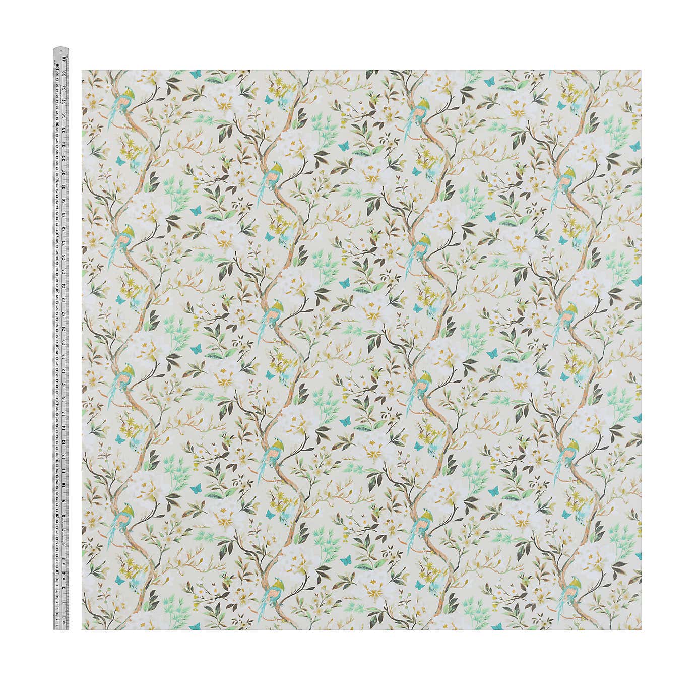 By the Metre Summer Birds PVC Natural