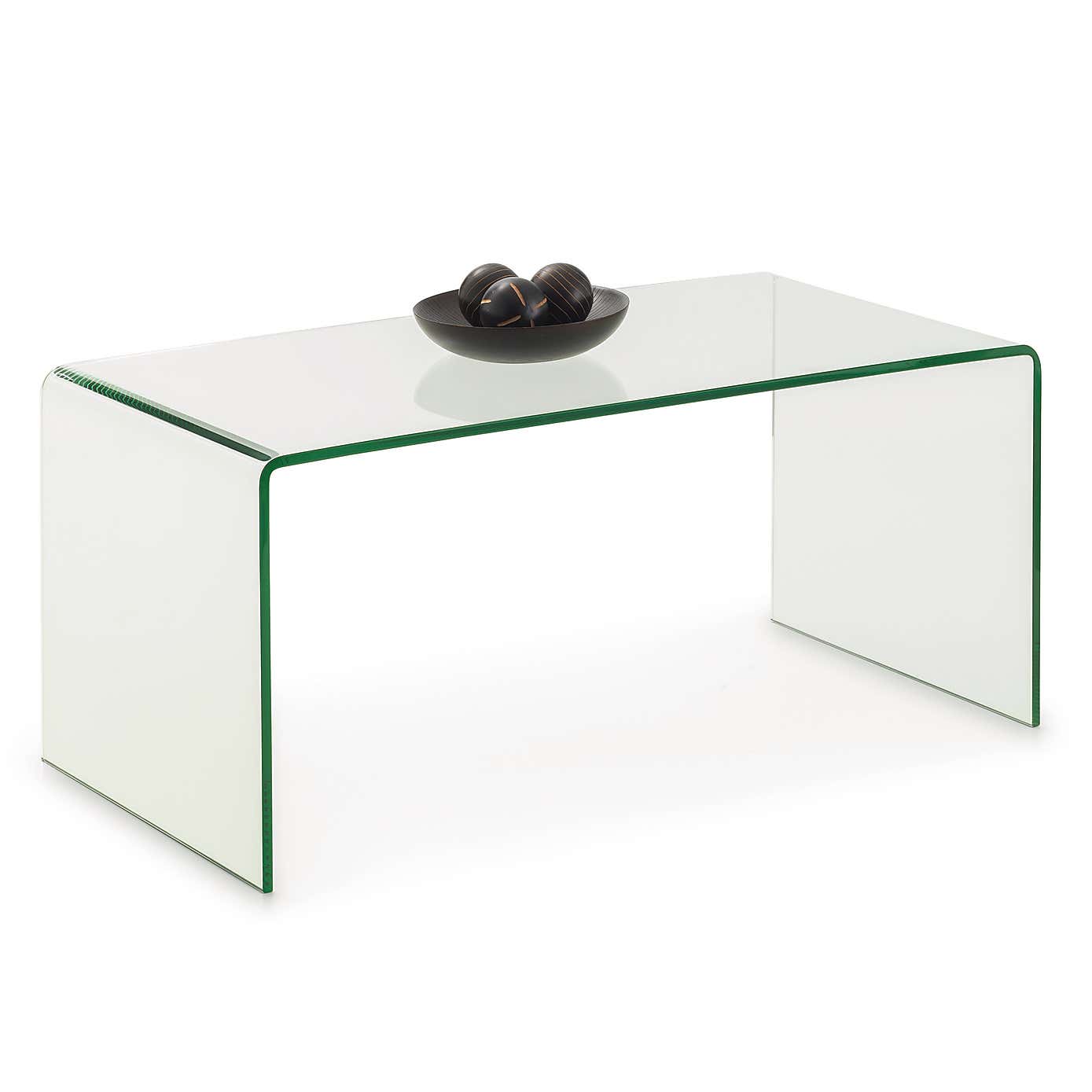 Amalfi Bent Glass Coffee Table