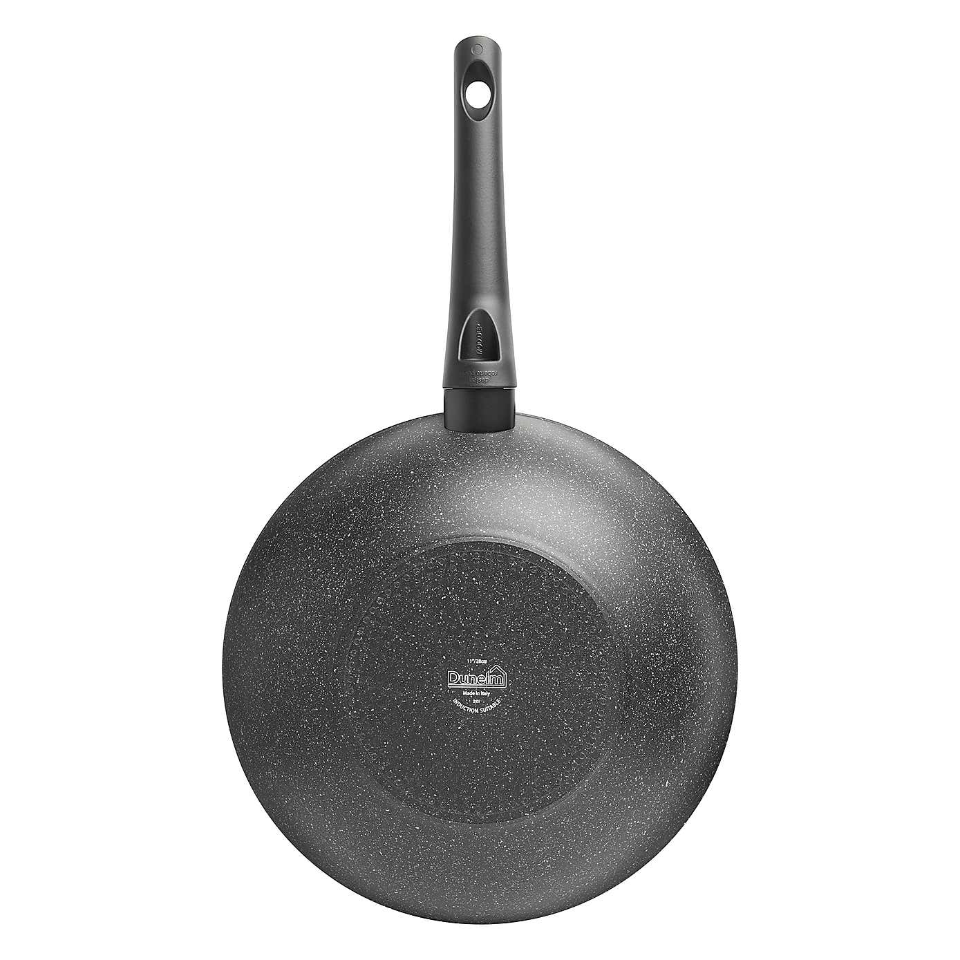 Dunelm Non-Stick Recycled Aluminium Stir Fry Pan, 28cm