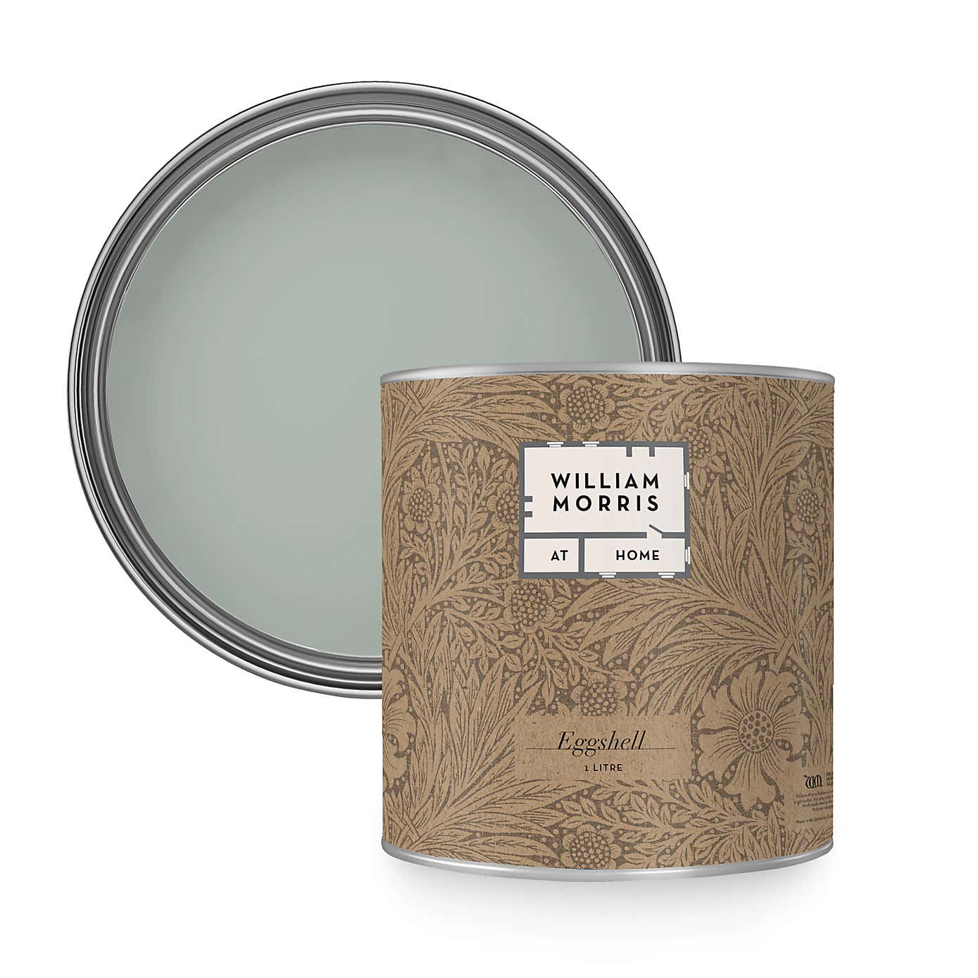 William Morris At Home Ocean Edge Eggshell Paint