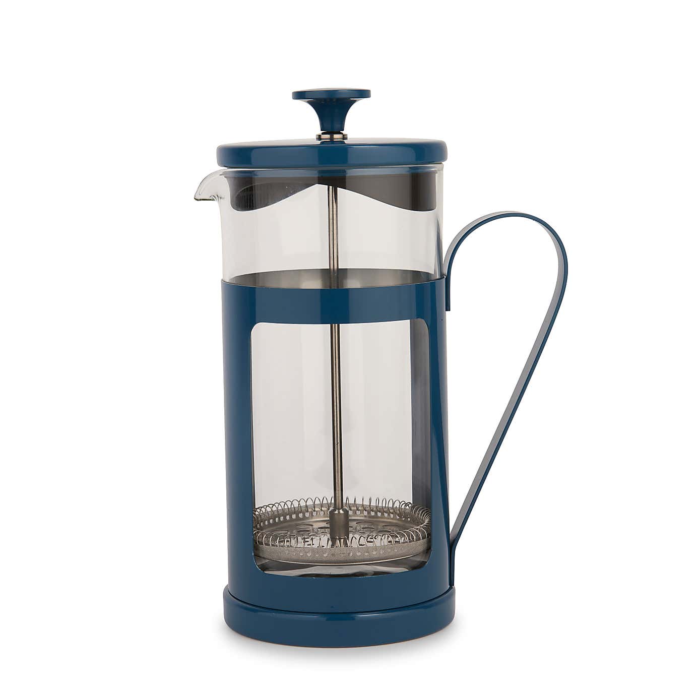La Cafetiere Monaco 8 Cup Blue Glass Cafetiere